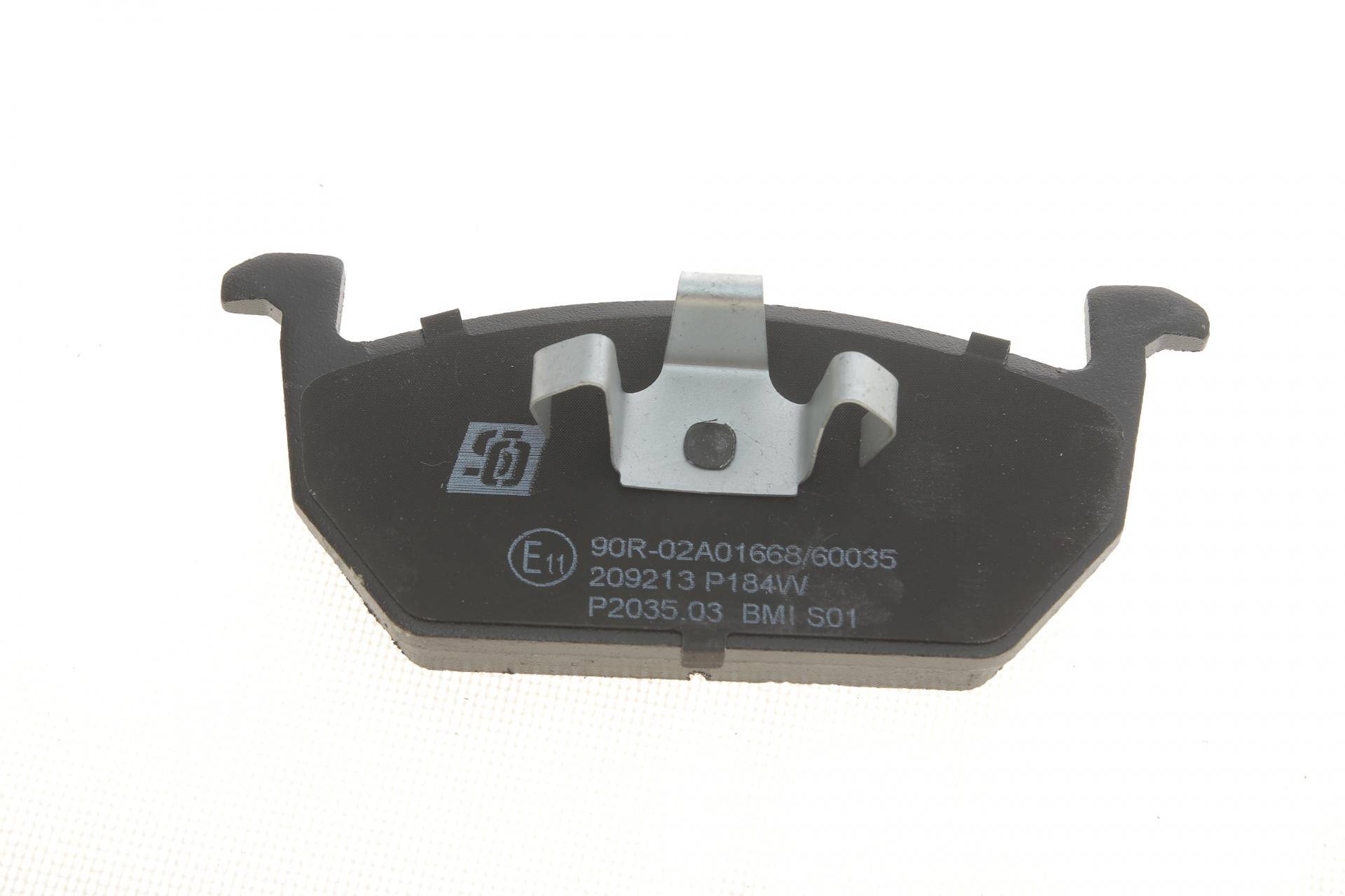 Колодки гальмівні (передні) Audi A3/Seat Leon/Skoda Octavia IV/V/VW Golf VII 12- (+датчик)