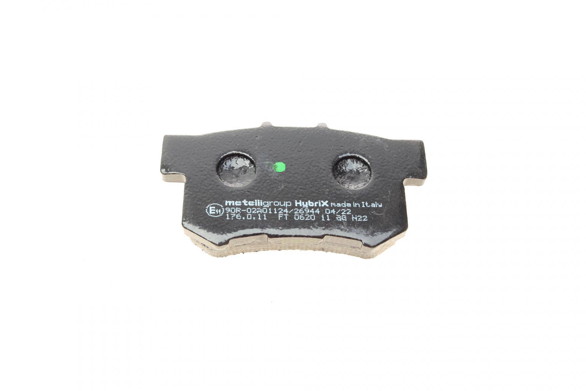 Колодки гальмівні (задні) Suzuki SX4/Swift 06-/Honda Accord 91-93/Civic 95-/Fiat Sedici 06-14
