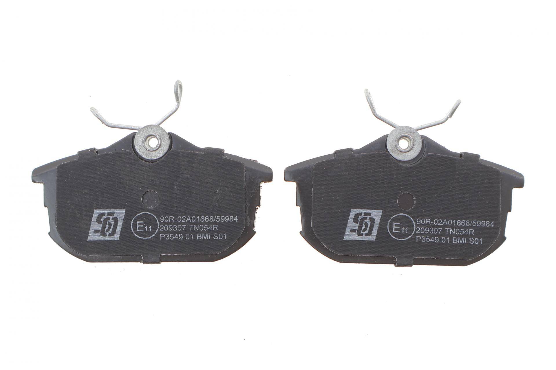 Колодки гальмівні (задні) Mitsubishi Colt 04-12/Space Star 98-04/Carisma 95-06/Volvo S40/V40 95-04