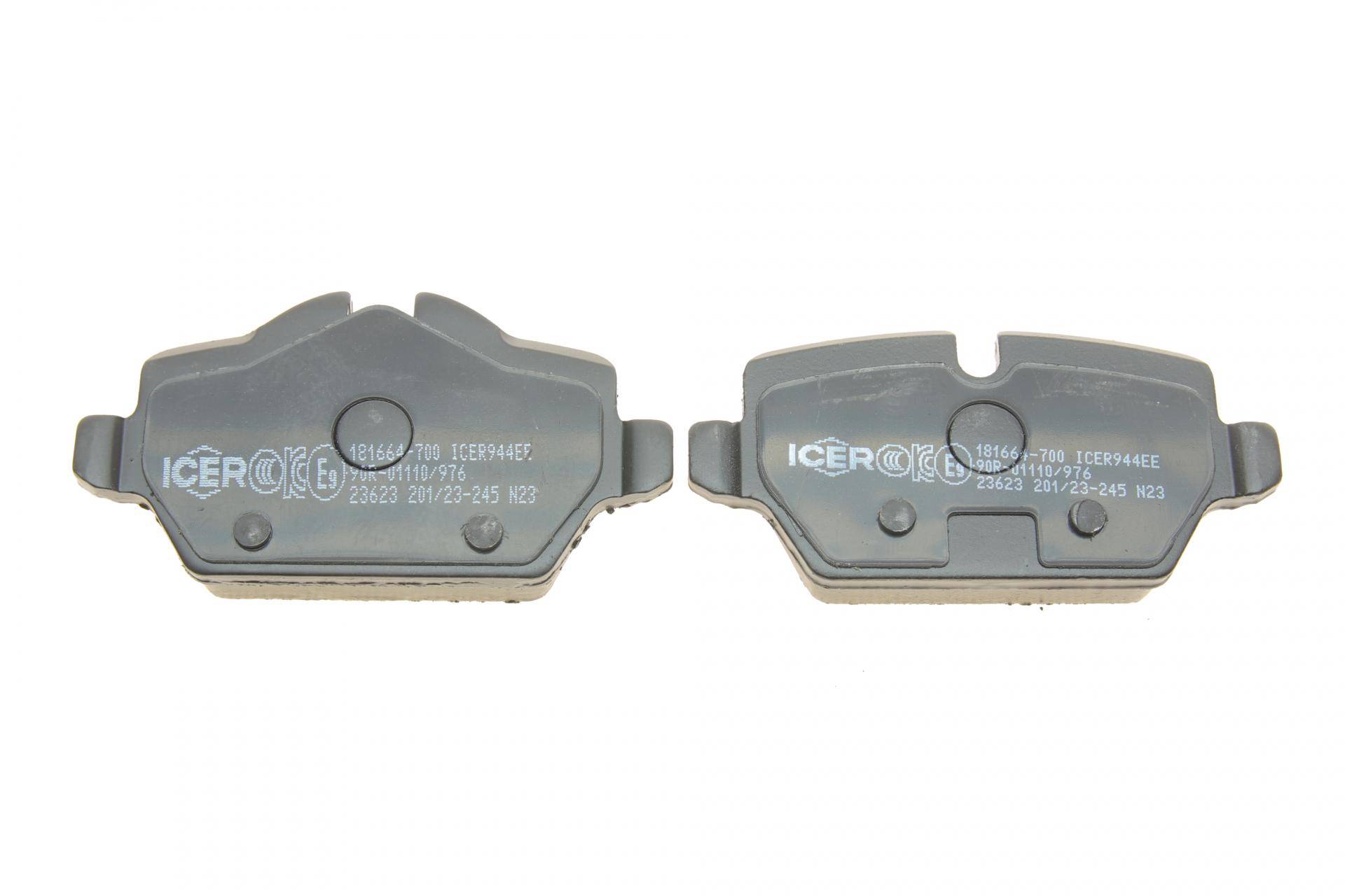 Колодки гальмівні (задні) BMW 1 (E81/E82/E87)/3 (E90/E91/E92/E93) 04-13