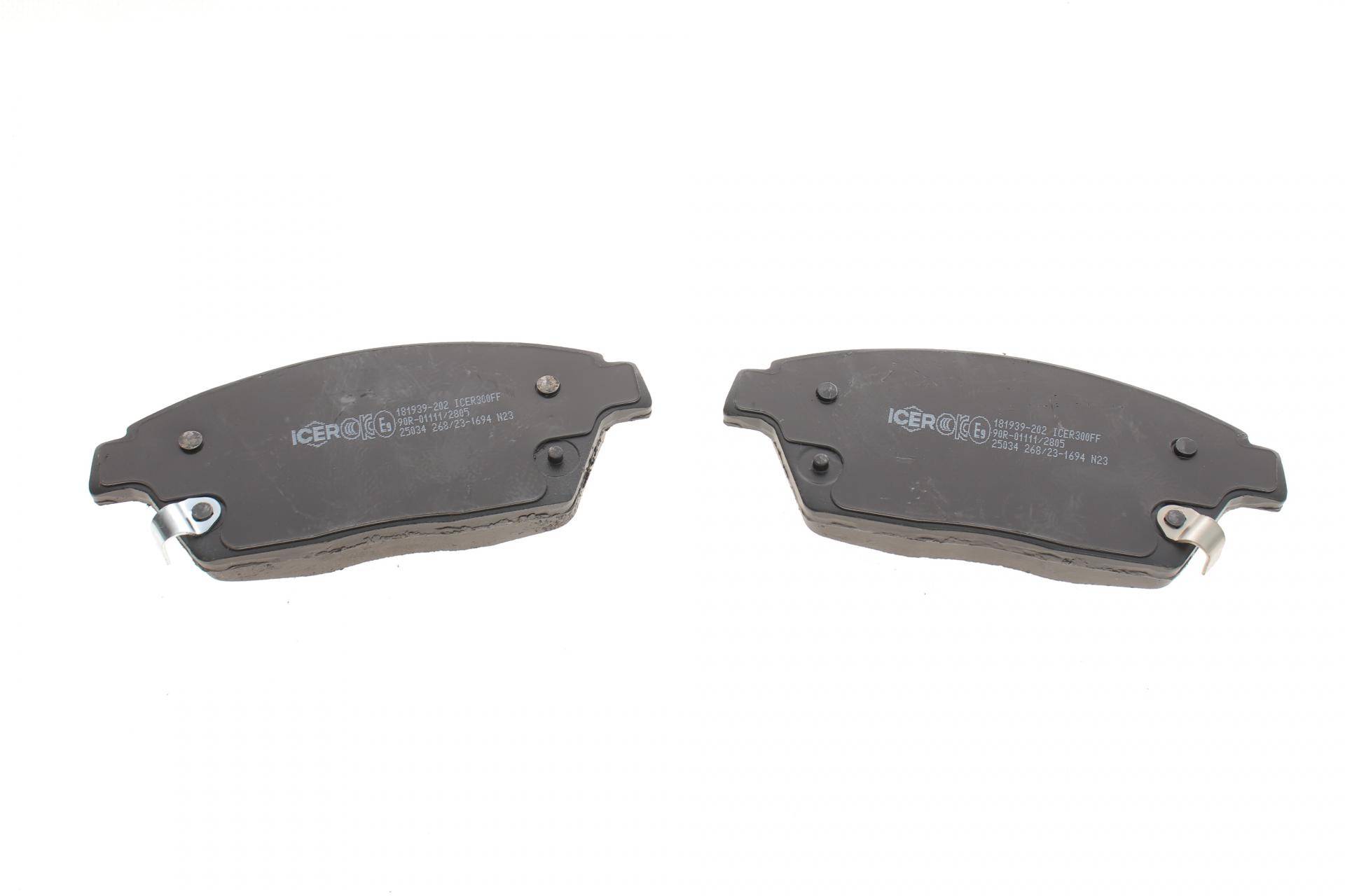 Колодки гальмівні (передні) Nissan Rogue 10-13/Chevrolet Cruze/Opel Astra 09-/Zafira C/Mokka 11-