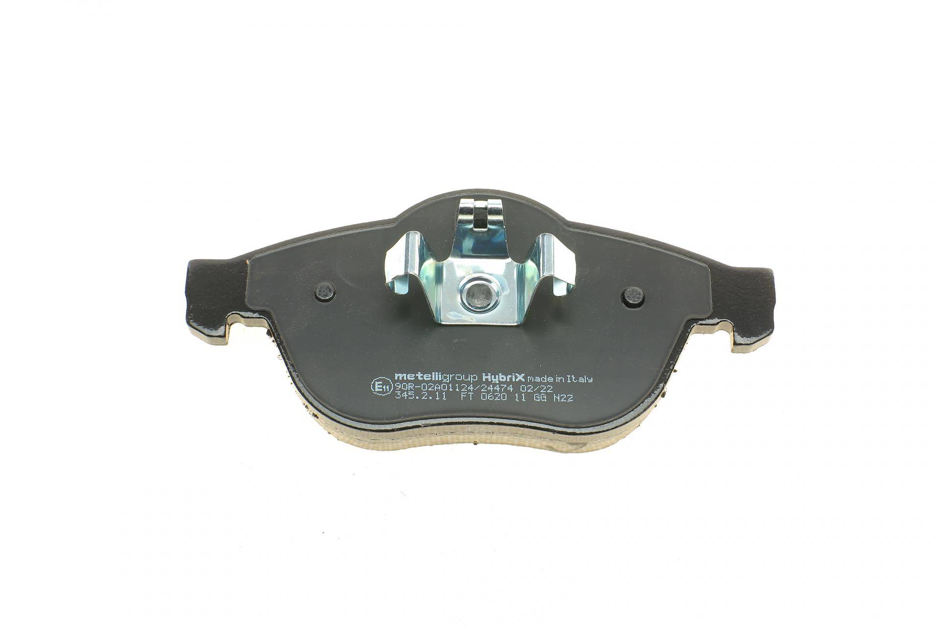 Колодки гальмівні (передні) Renault Megane II 04-09/Scenic II/III/Grand Scenic II/III 03-