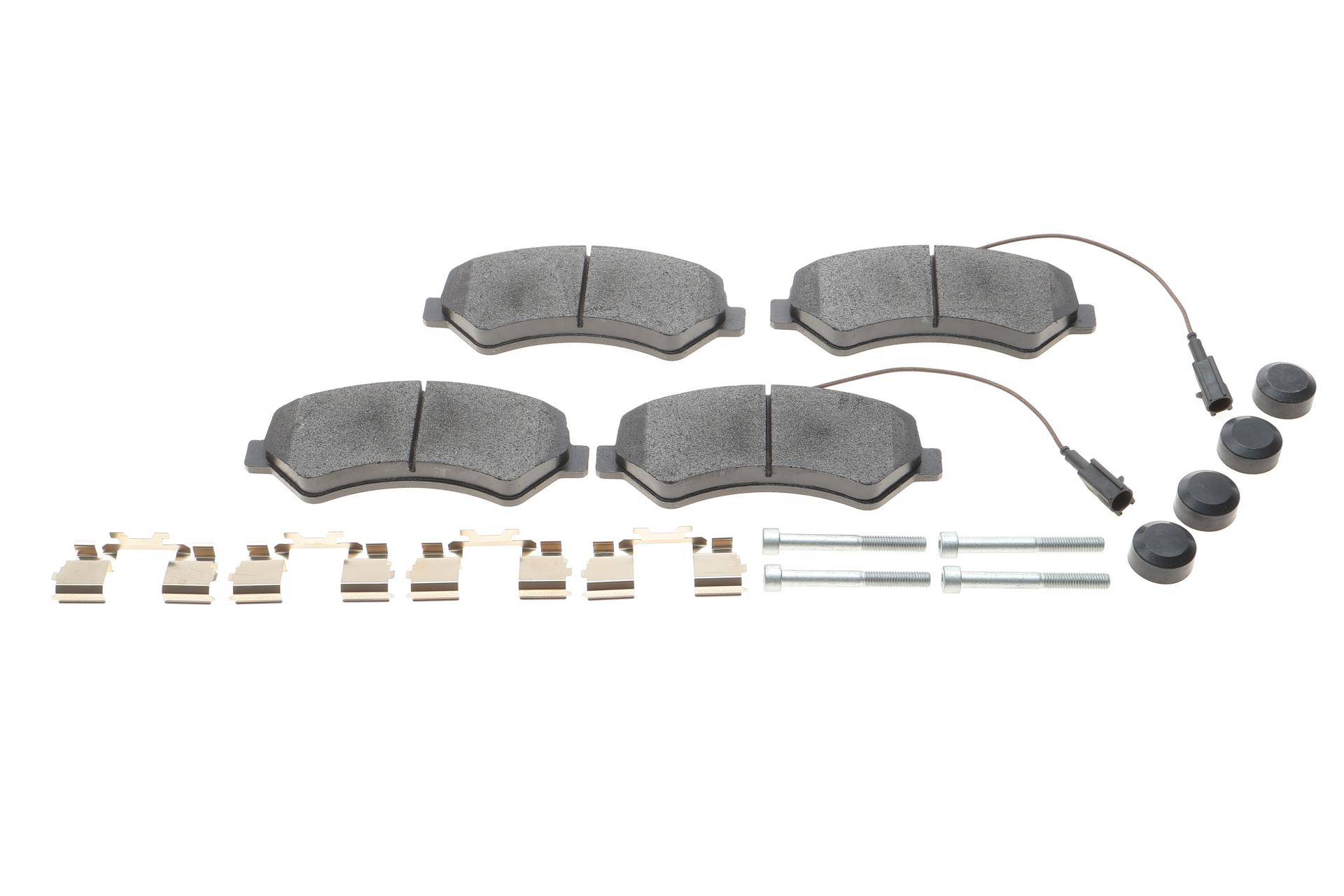 Колодки гальмівні (передні) Citroen Jumper/Fiat Ducato/Peugeot Boxer 2.0-3.0HDi 06- R16(з датчиком)
