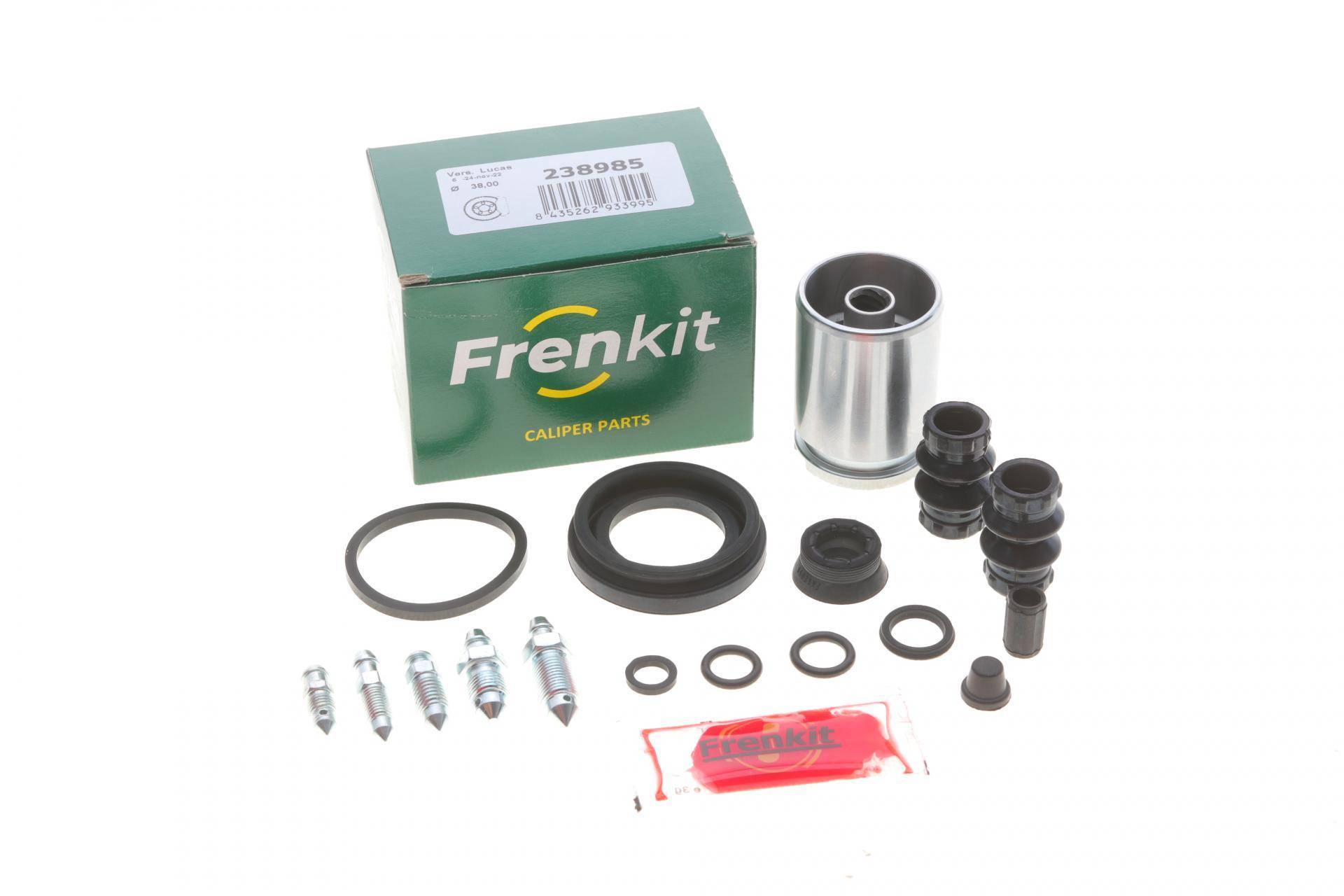 Ремкомплект супорта (заднього) VW Caddy 03- (d=38mm) (Lucas) (+поршень з механізмом)