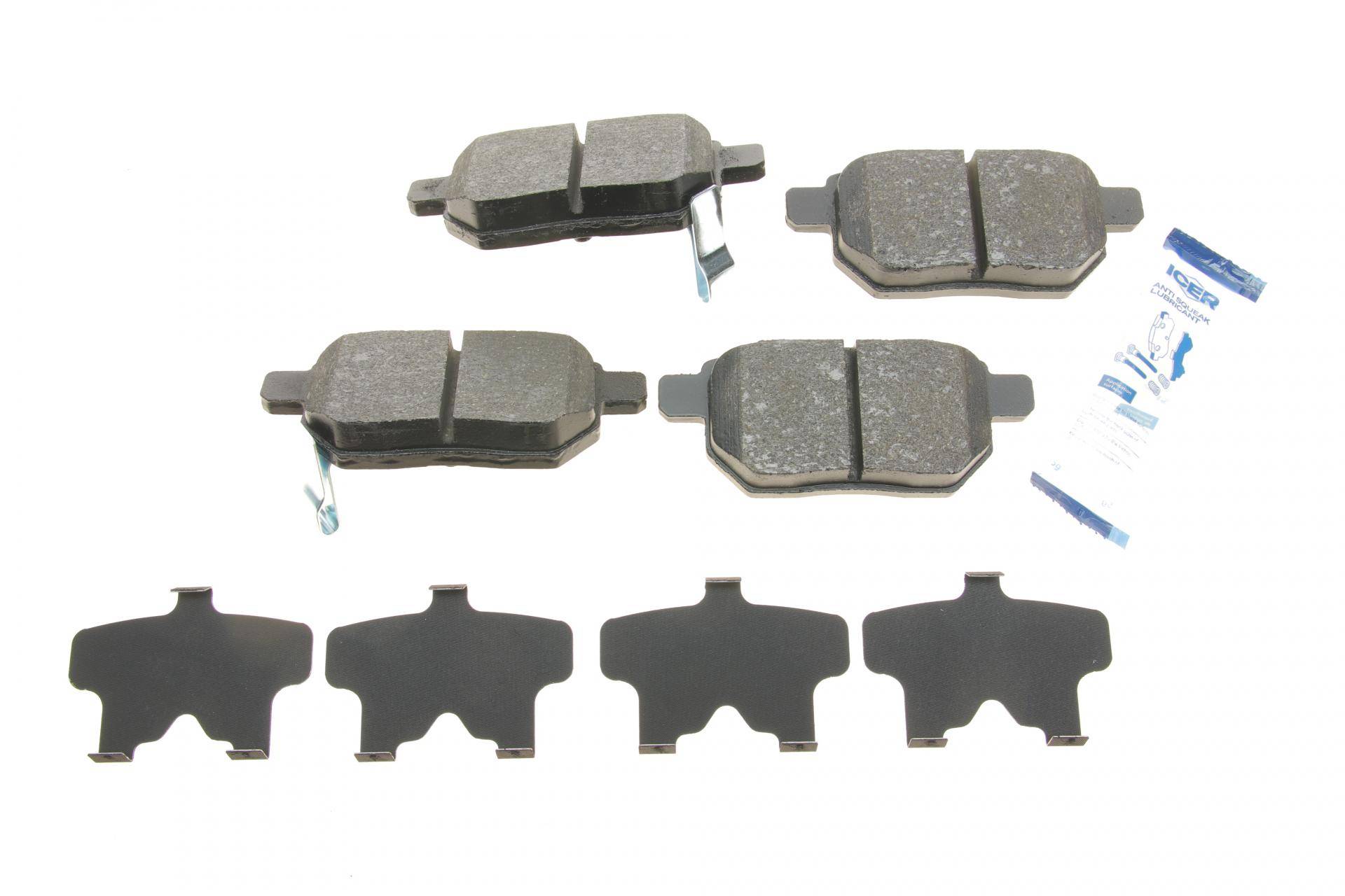 Колодки гальмівні (задні) Toyota Corolla/Auris 06-14/IQ/Urban Cruiser 09-15/Prius 12-/Yaris 05-