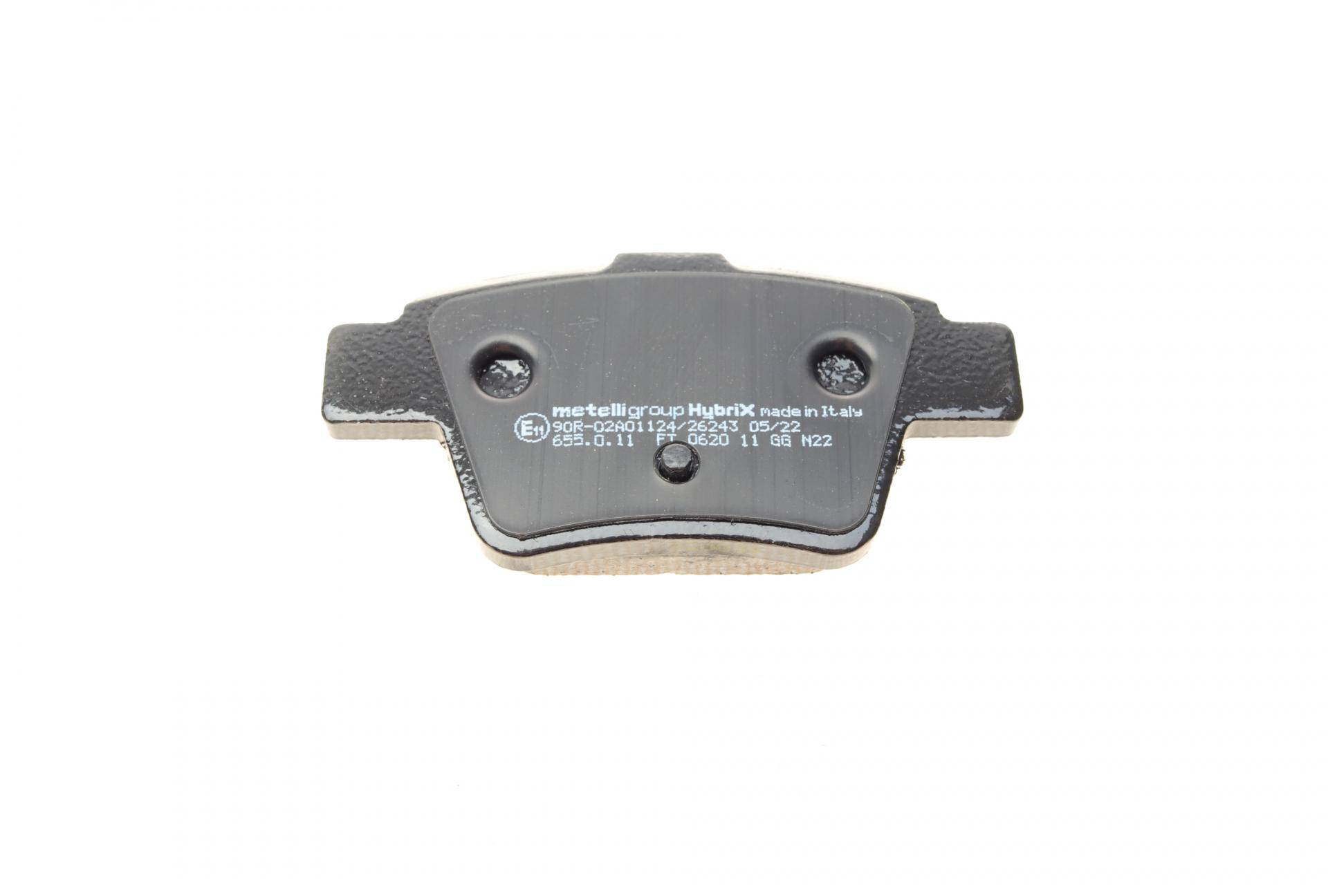 Колодки гальмівні (задні) Citroen C4 04-11/Peugeot 207 06-13/307 00-12