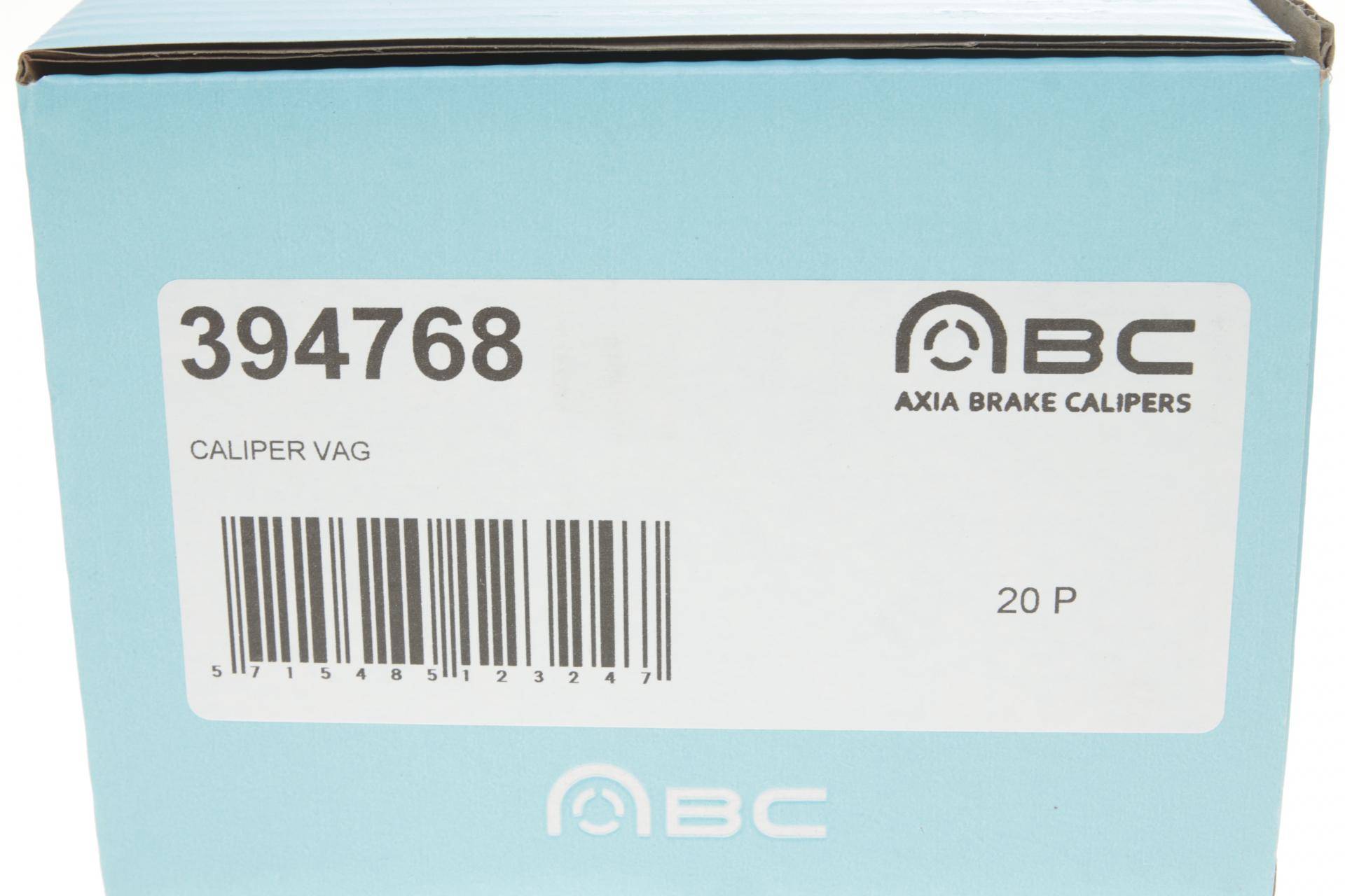 Супорт гальмівний (задній) (L) VW Caddy III 03- (d=38mm) (TRW) (для диска d=253mm)