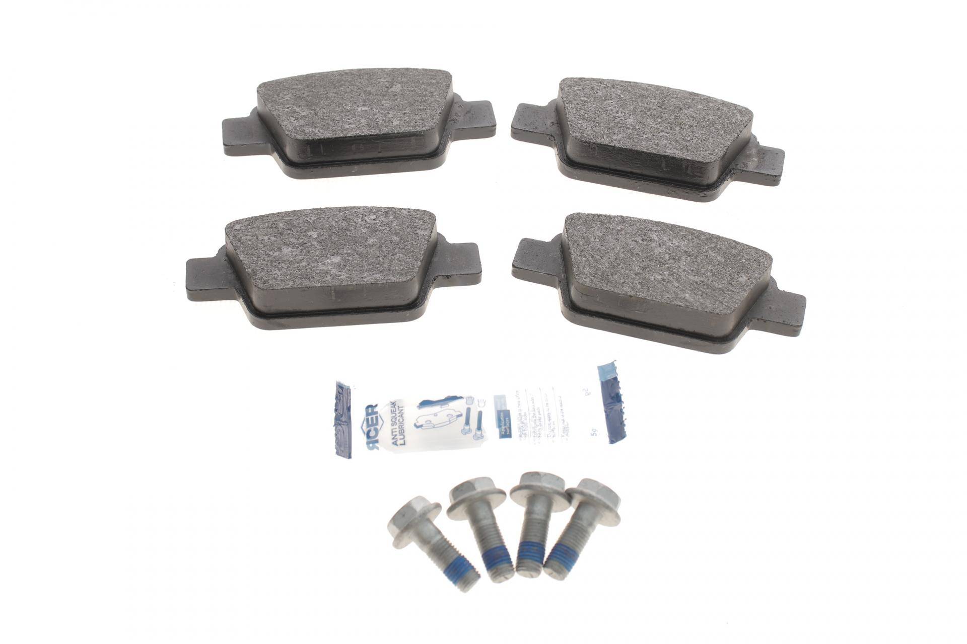 Колодки гальмівні (задні) Fiat Bravo II 07-14/Stilo 01-08/Linea 07-/Multipla 99-10/Lancia Delta 08-