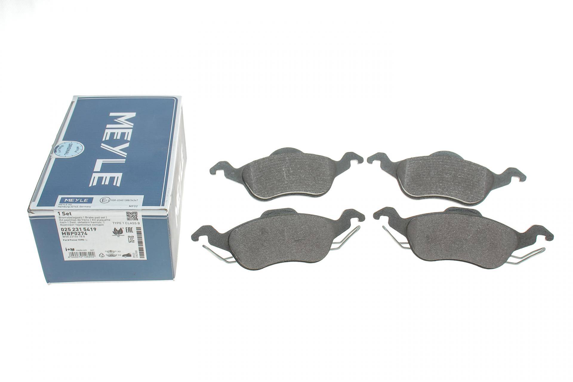 Колодки гальмівні (передні) Ford Focus 98-05