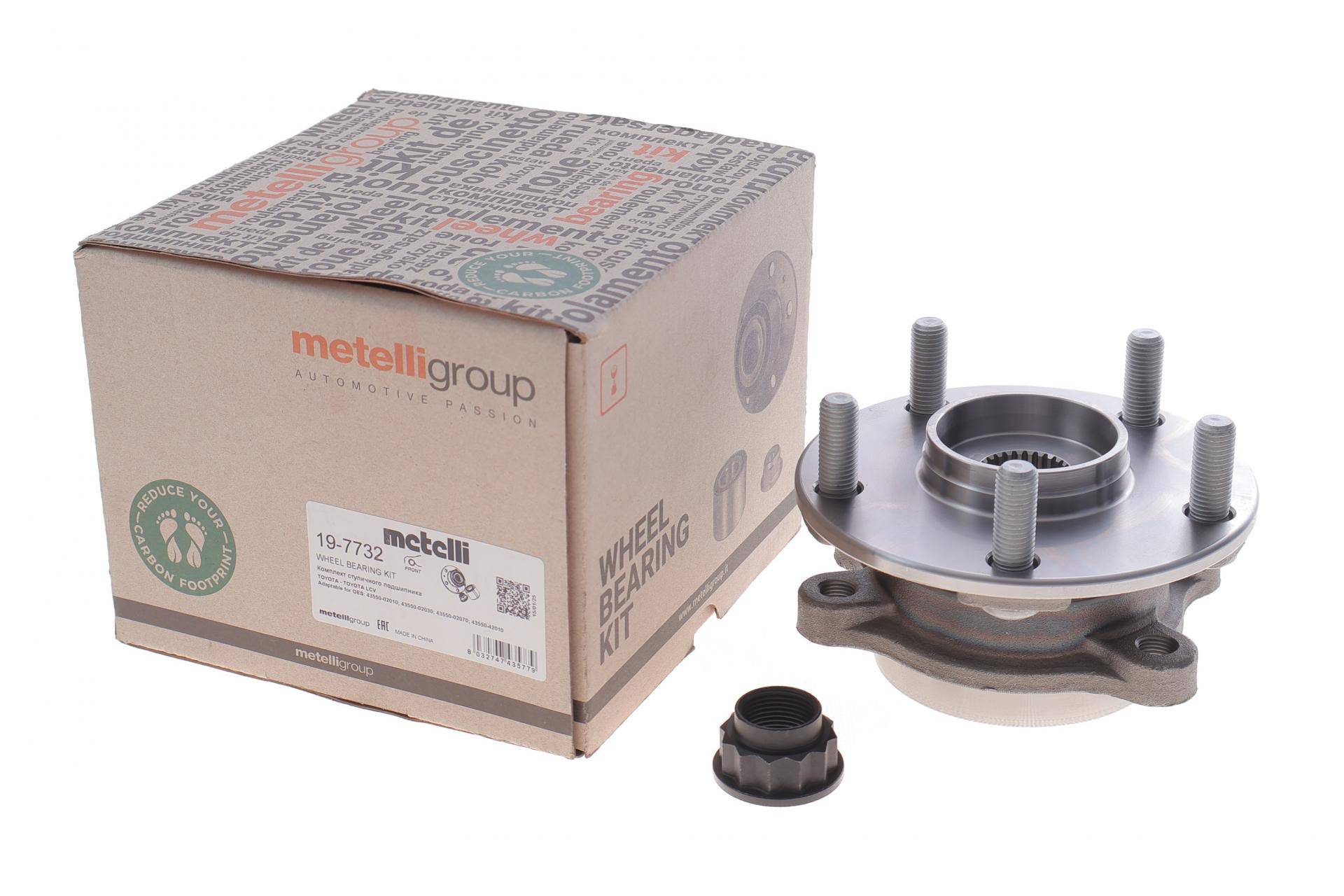 Підшипник маточини (передньої) Toyota Auris 09-/Avensis 08-/Corolla 06-/Rav4 05- (+ABS)