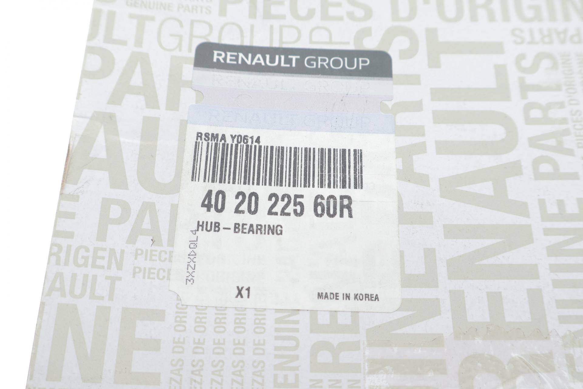 Підшипник маточини (передньої) Nissan Juke/Leaf/Qashqai I/X-Trail/Renault Koleos I 07-