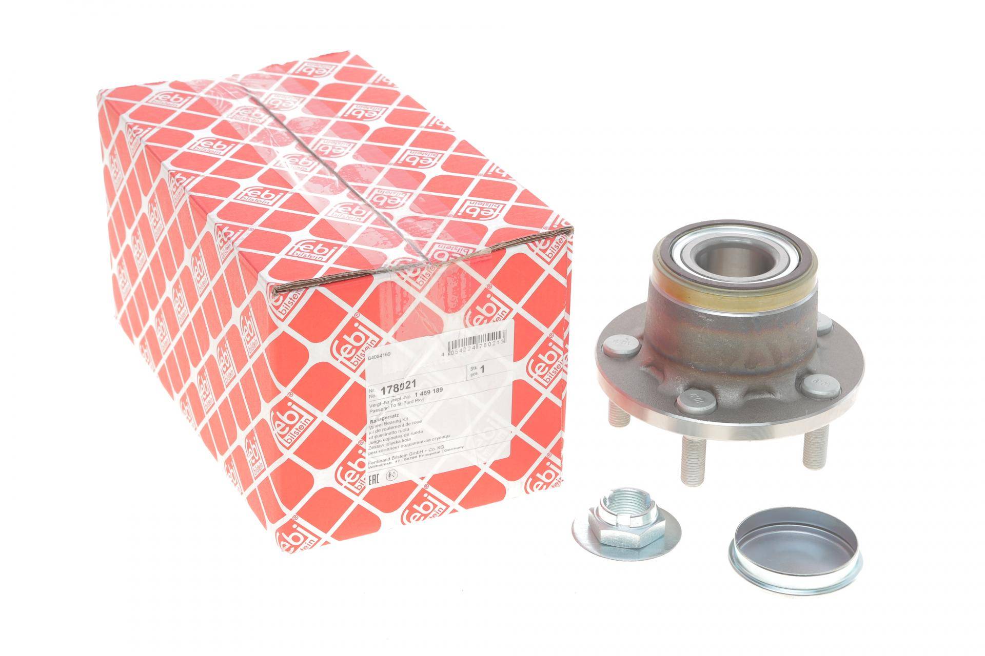 Підшипник маточини (задньої) Ford Connect 02-13 (+ABS)(к-кт)