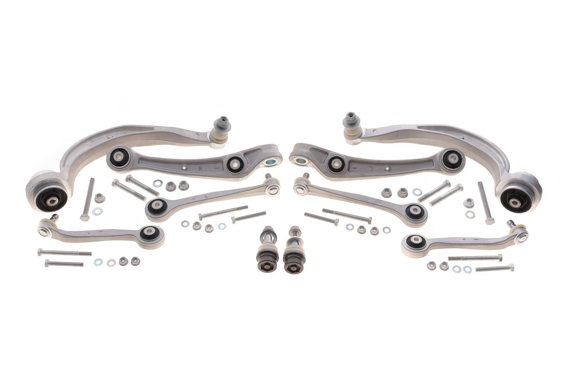 Комплект важелів підвіски (передньої) Audi A4/A6/Q5 1.8-4.2 07-18 (M14x1,5)