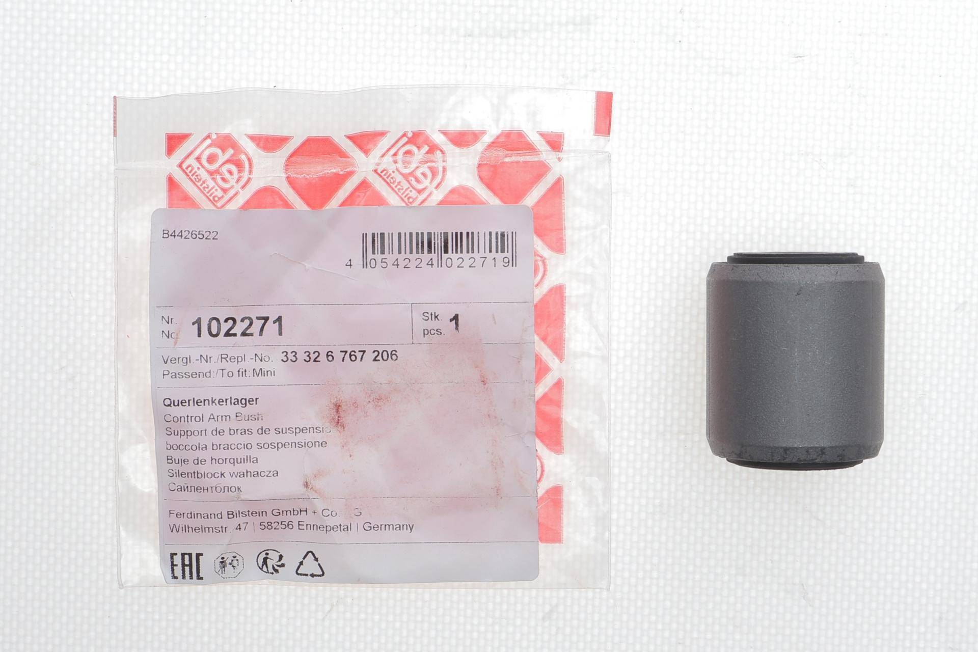 Сайлентблок важеля (заднього) Mini (R50/R53/R55/R56/R60/R61/R52/R58) 06-