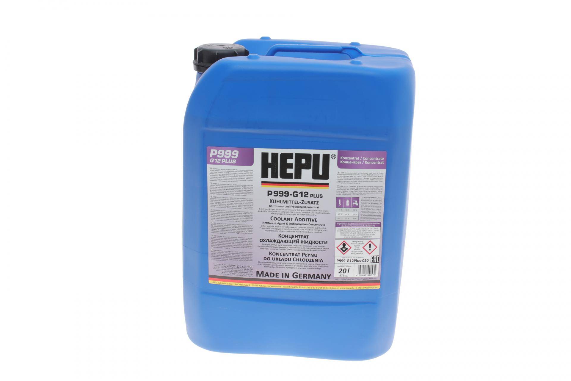 Антифриз (фіолетовий) G12 Plus (20L) (MB325.3) (концентрат)