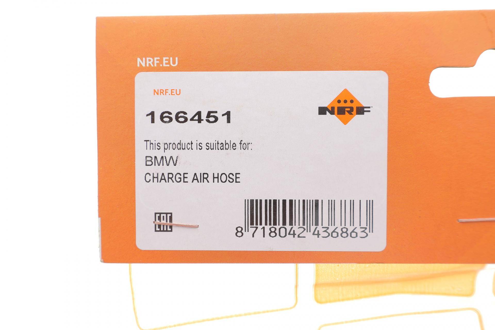 Патрубок інтеркулера BMW X3 (E83) 2.0d (N47) 07-11