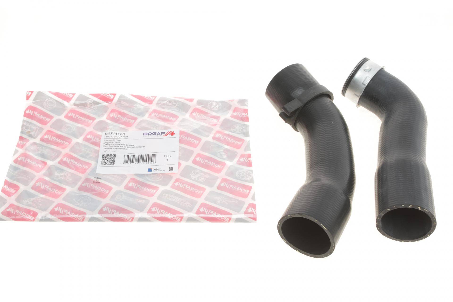 Патрубок інтеркулера (L) BMW 3 (E46) 2.0d 98-05 (M47)