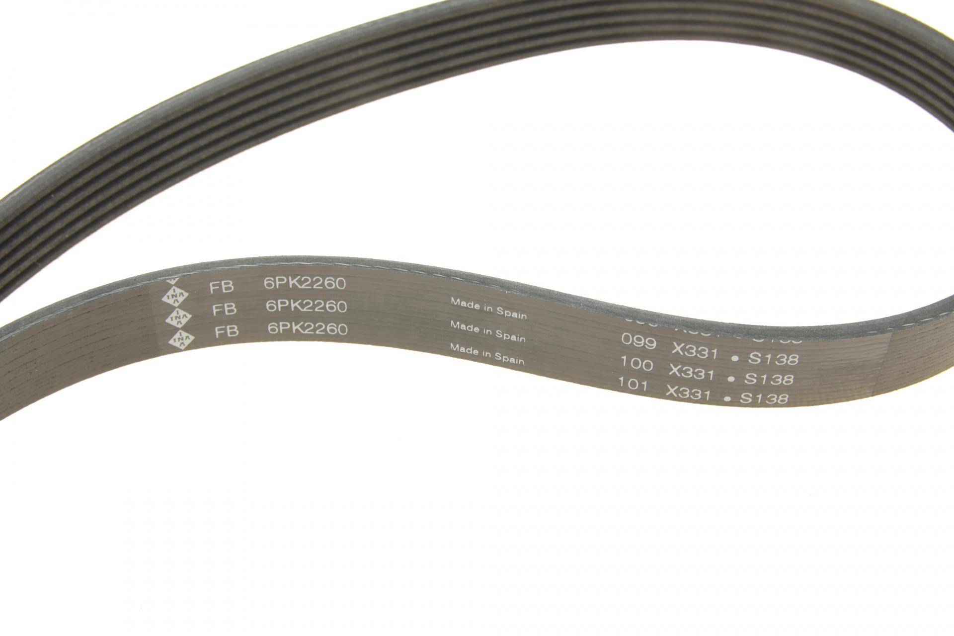 Комплект ременя генератора MB Sprinter/Vito 2.2-2.7 CDI 00-06 (6PK2260)
