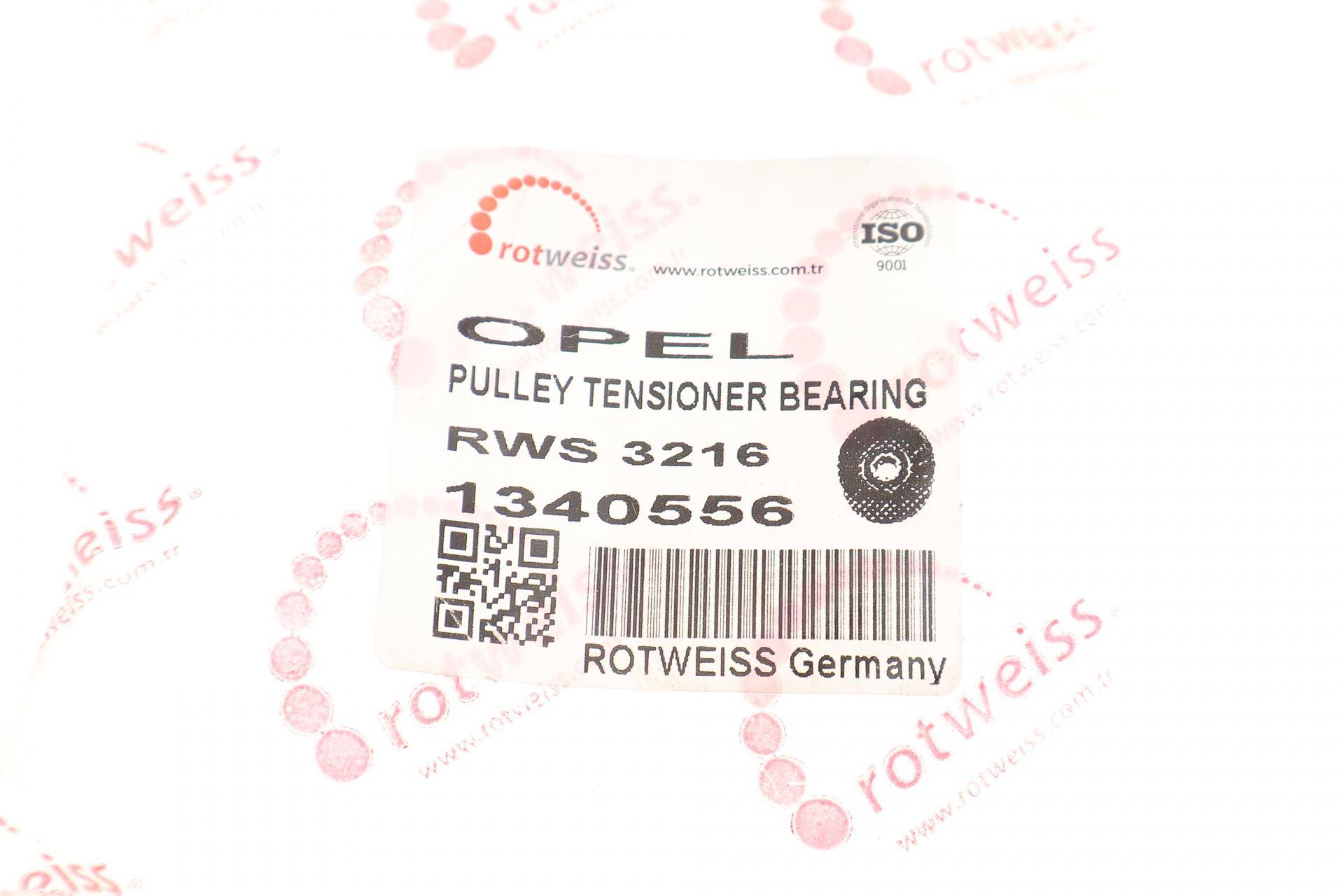 Ролик генератора Opel Astra G/Corsa C 1.2i 16V 98- (натяжний)