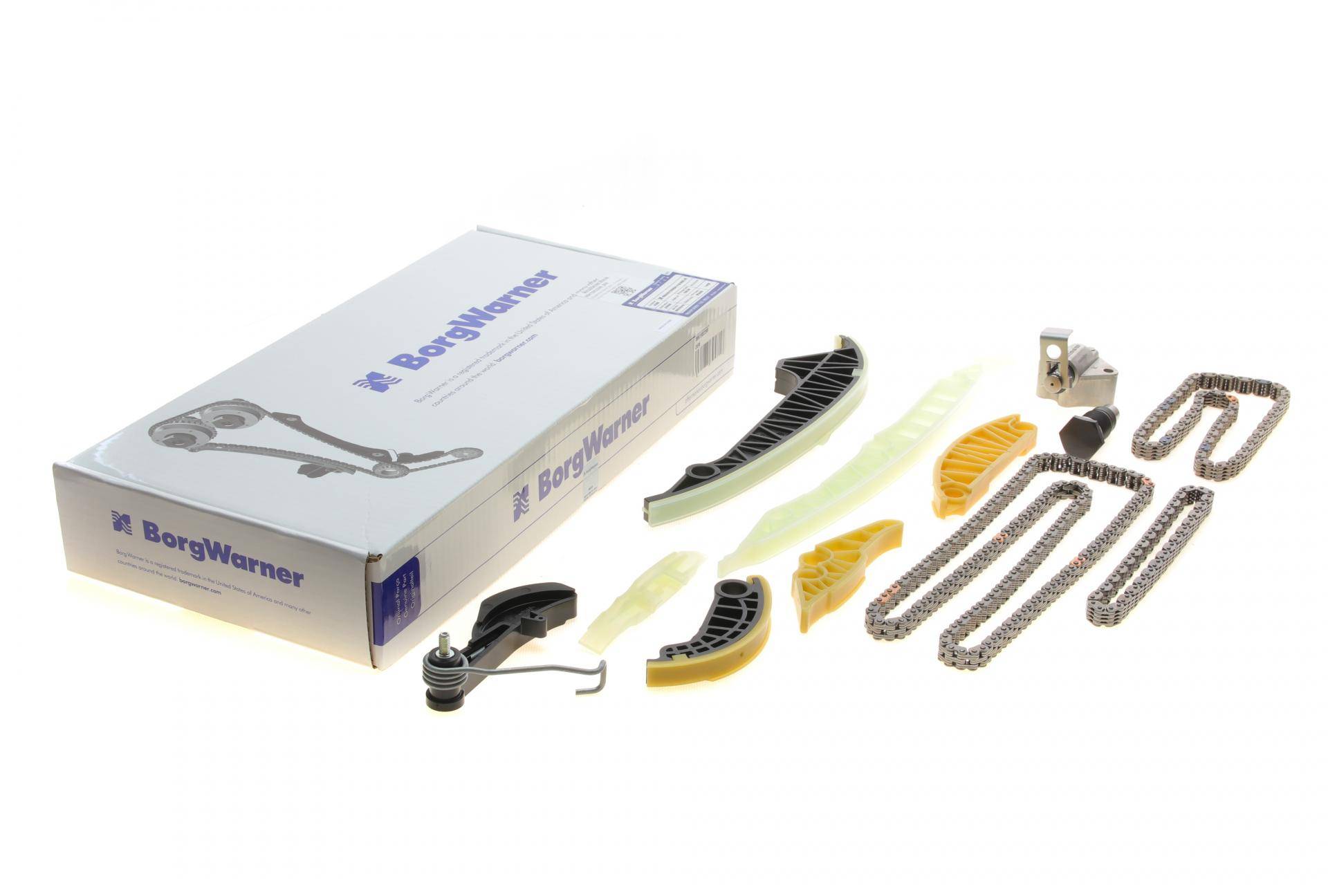 Комплект ланцюга ГРМ VW T5/T6/Golf VI/VII 2.0GTI/TSI 11- (BorgWarner)
