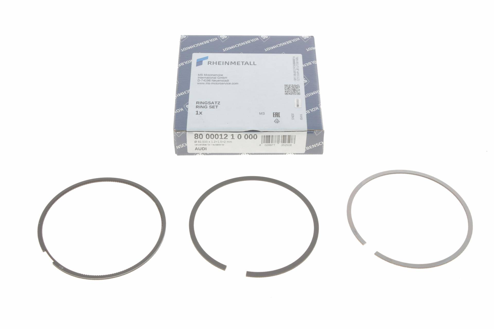 Кільця поршневі VW T5 2.0i 03-15 (82.50mm/STD) (1.2-1.5-2)