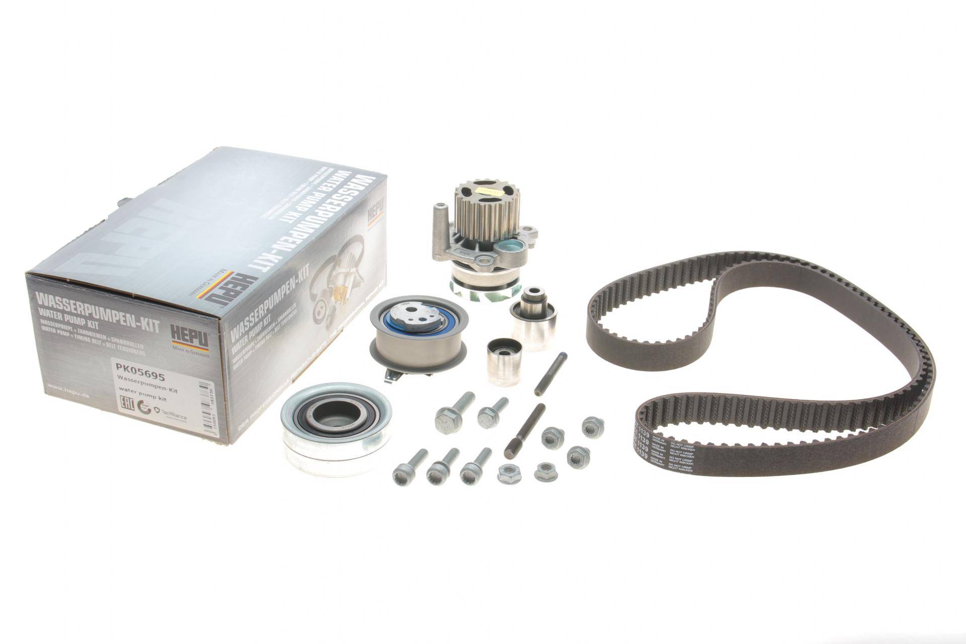 Комплект ГРМ + помпа VW Golf VI/Skoda Octavia/Superb/Audi A3 2.0TDI 04-13 (160x25)(P569)