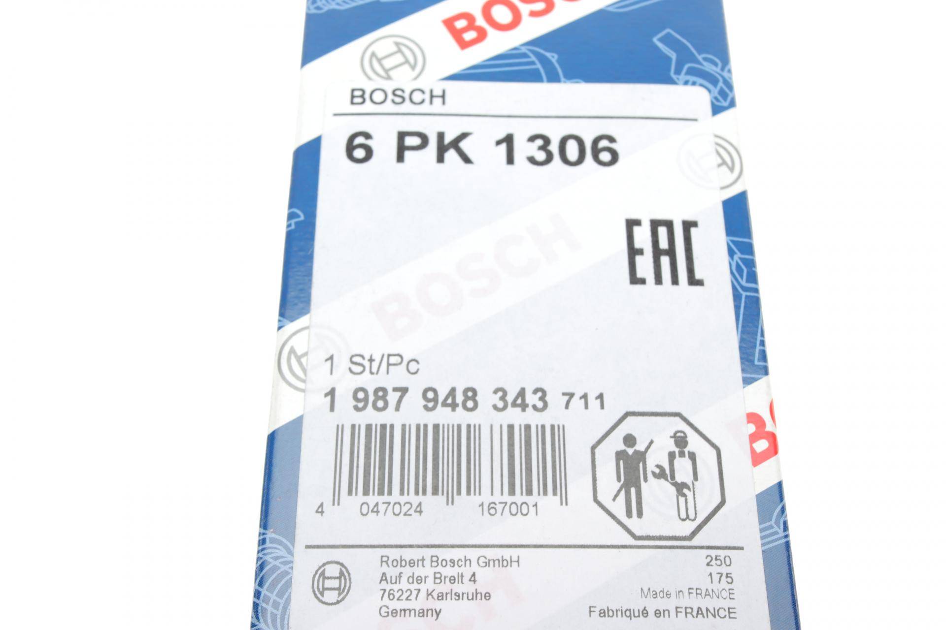 Ремінь генератора Fiat Doblo 1.3D Multijet/1.3JTD/Ford Focus 1.8/2.0 04- (6PK1306)