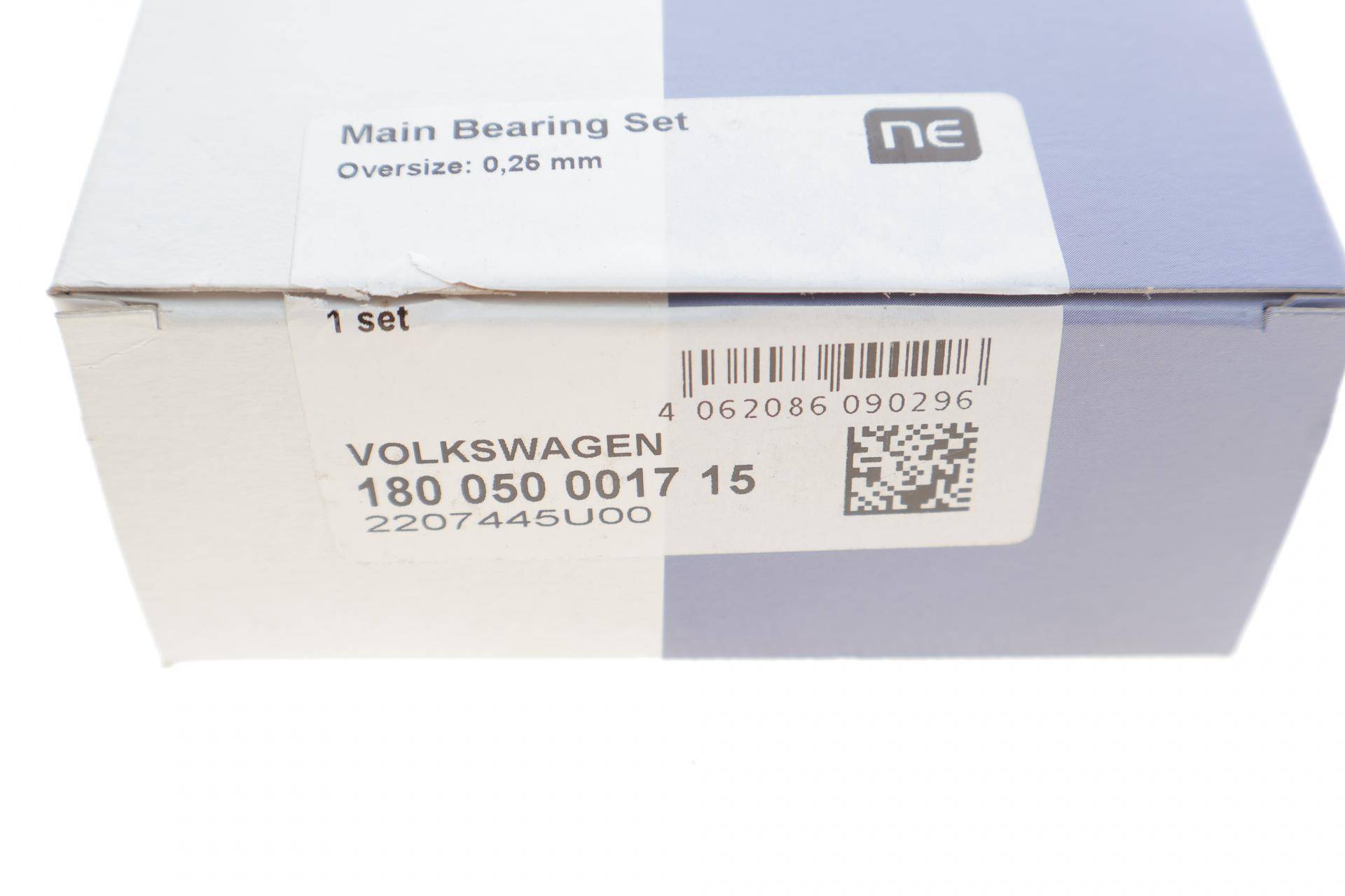 Вкладиші корінні VW LT/T4 2.5TDI (+0.25) = 6050162500