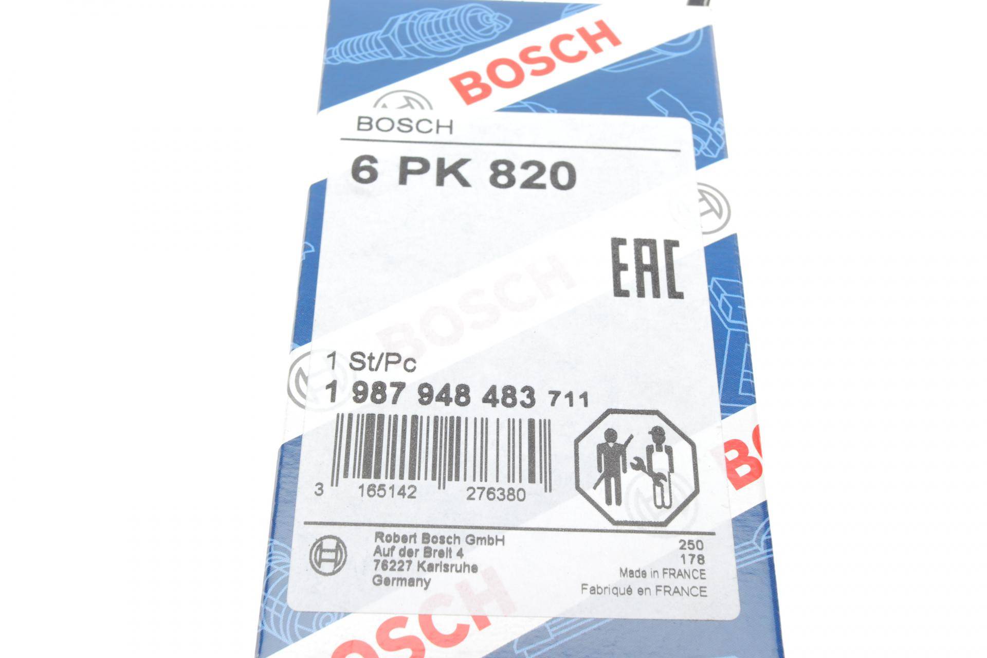 Ремінь генератора VW Polo/Skoda Fabia 1.4/1.9TDI 05-/Nissan Almera/Primera 1.5-1.8 00-08 (6PK820)