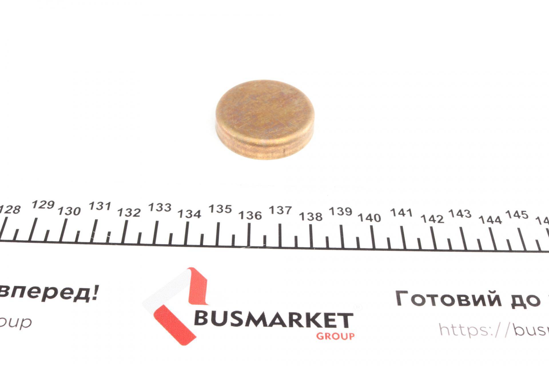 Заглушка блоку циліндрів (d=36,75mm) Латунь/Brass