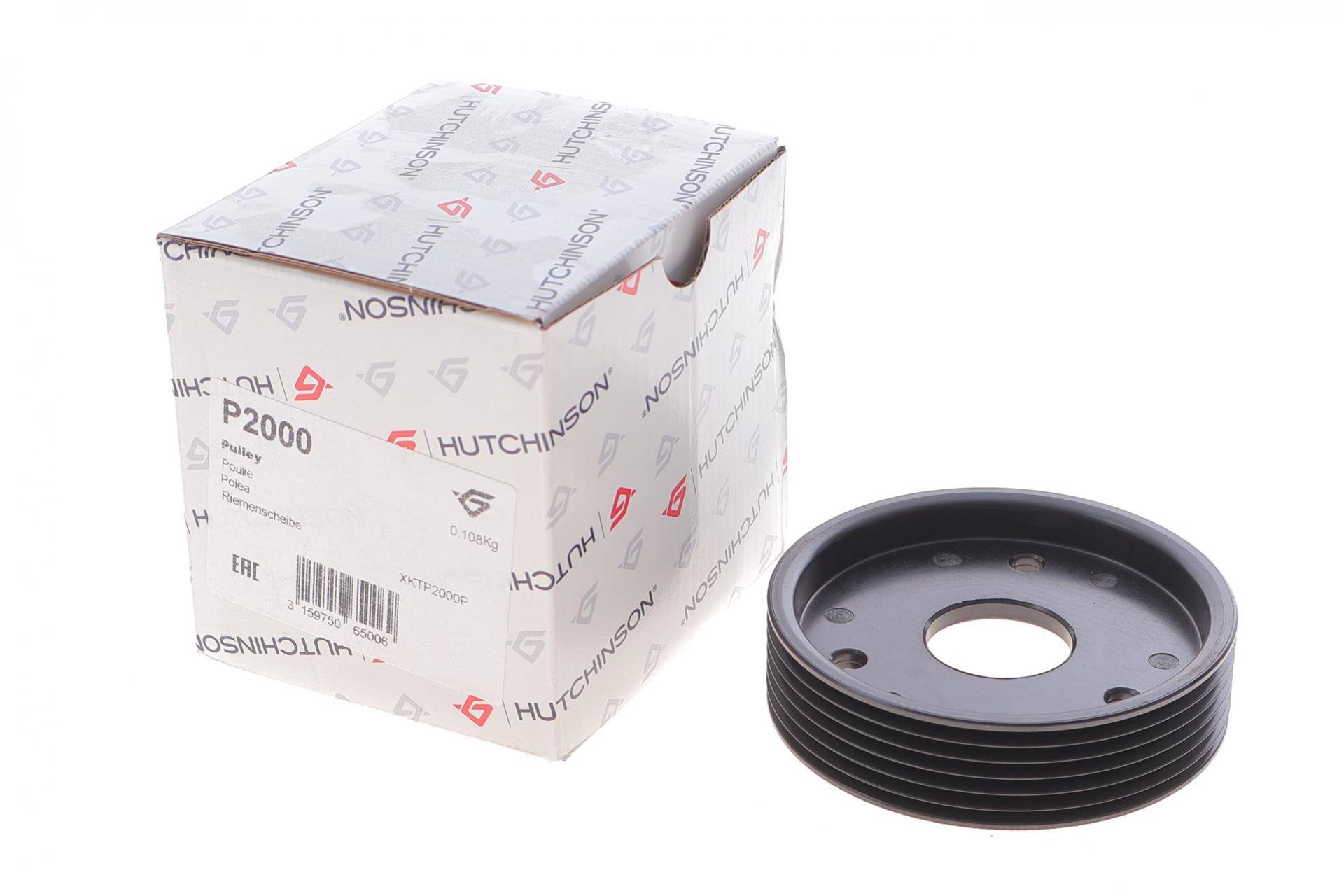 Шків насосу ГПК Renault Kangoo 1.9D/dCi (d=93mm) (6PK)