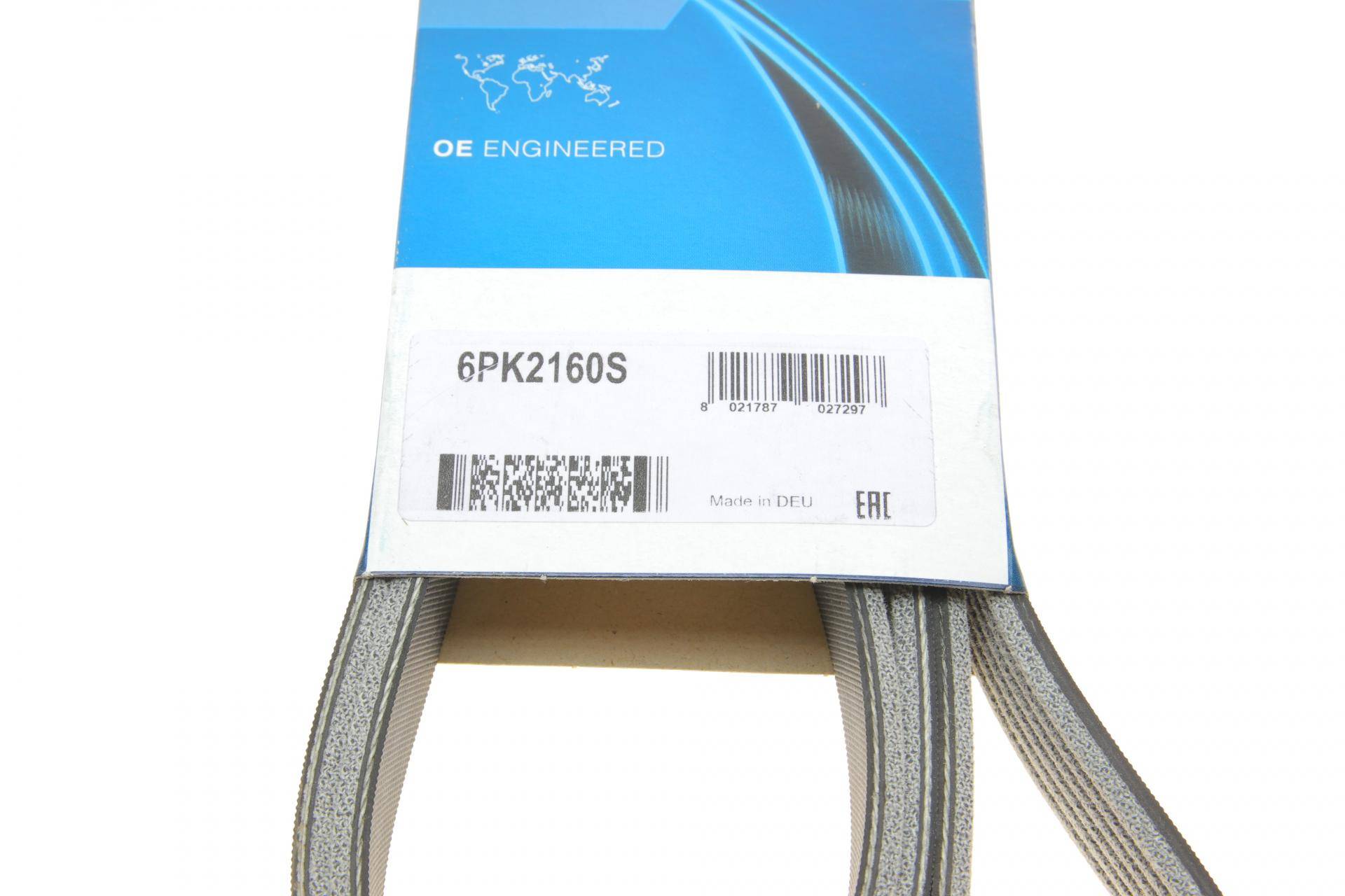 Ремінь генератора BMW 5 (E60) 2.5/3.0D 04-10 (M57)