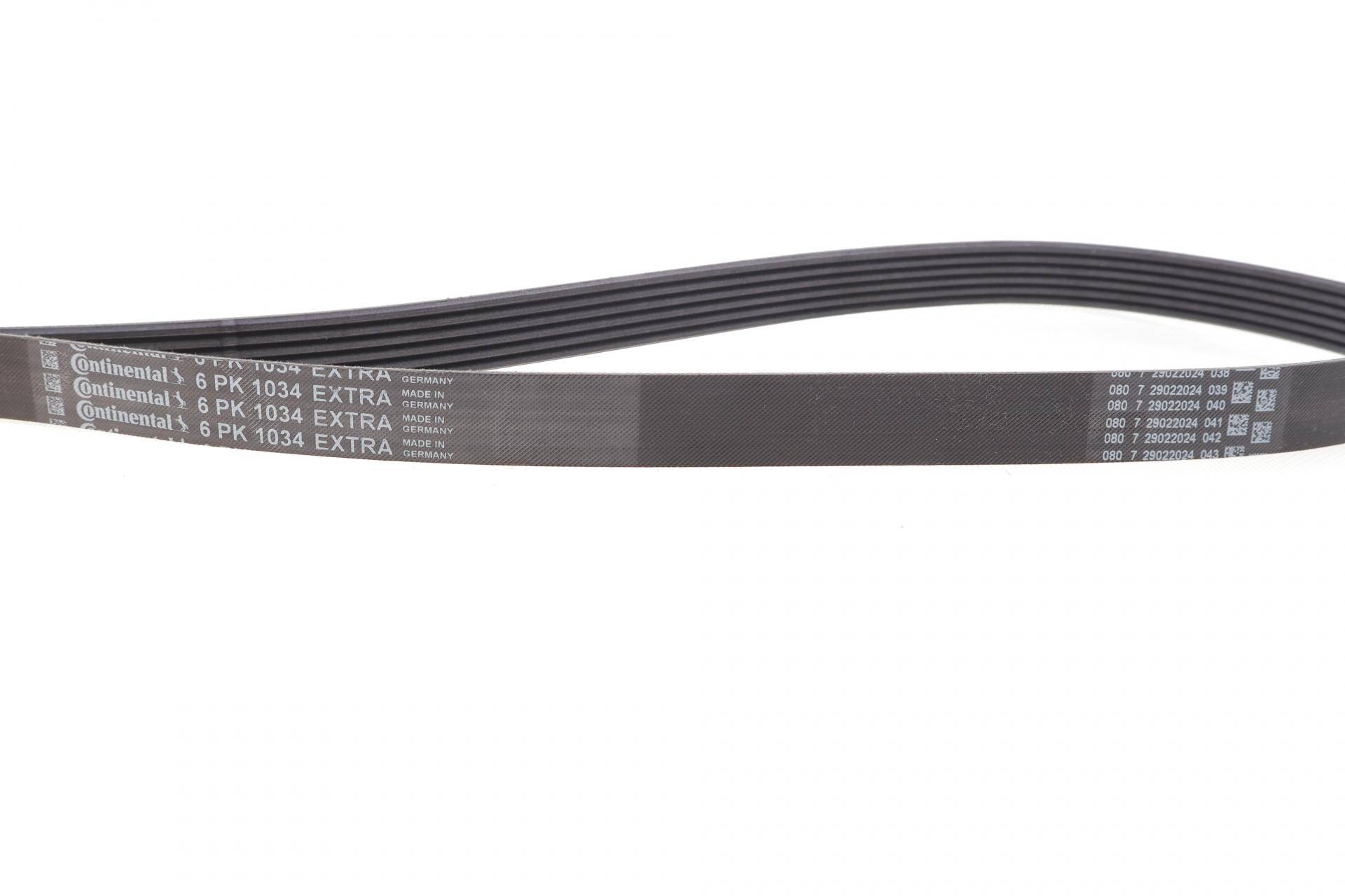 Ремінь генератора VW Golf VIII 1.0 eTSI 20- (6PK1034)