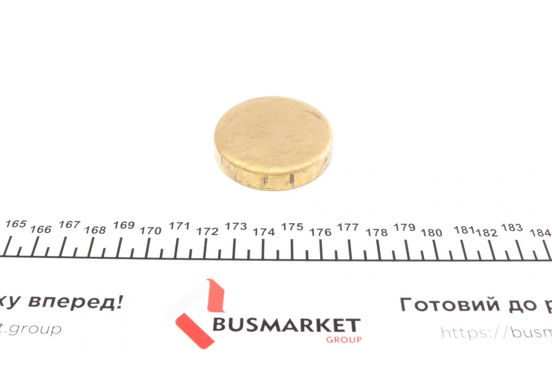 Заглушка блоку циліндрів (d=47mm) Латунь/Brass