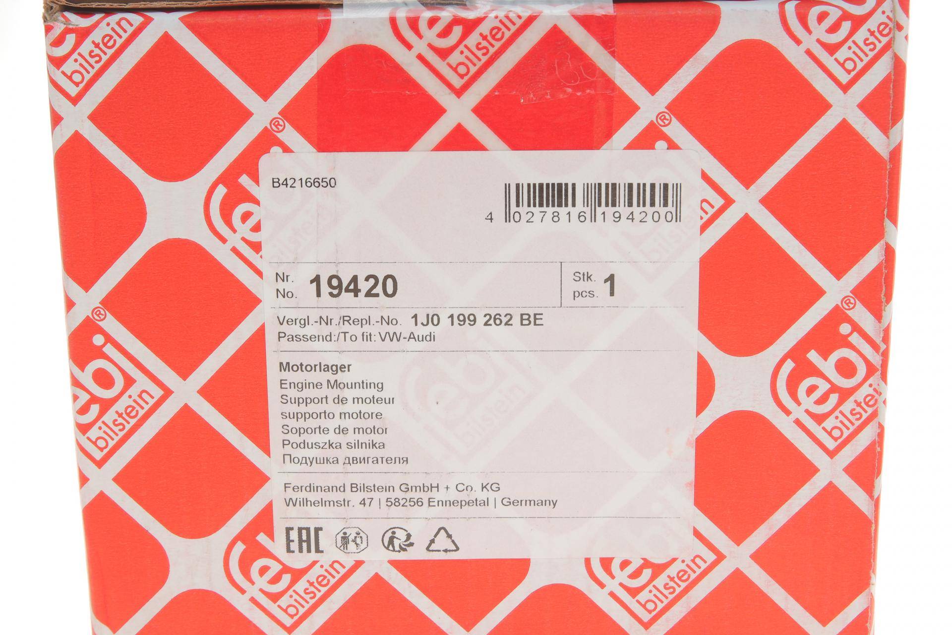 Подушка двигуна (R) VW Golf IV 97-06