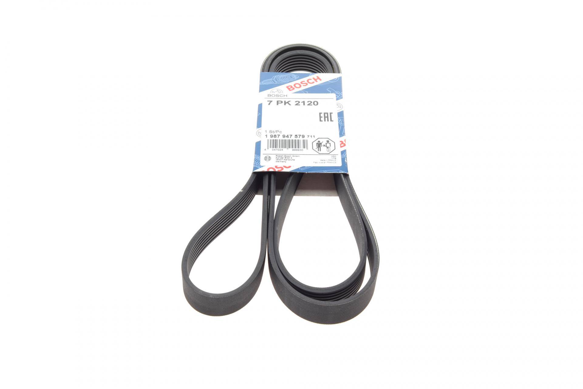 Ремінь генератора Land Rover Range Rover/Toyota Land Cruiser 120 4.0i/4.6 94-10 (7PK2120)