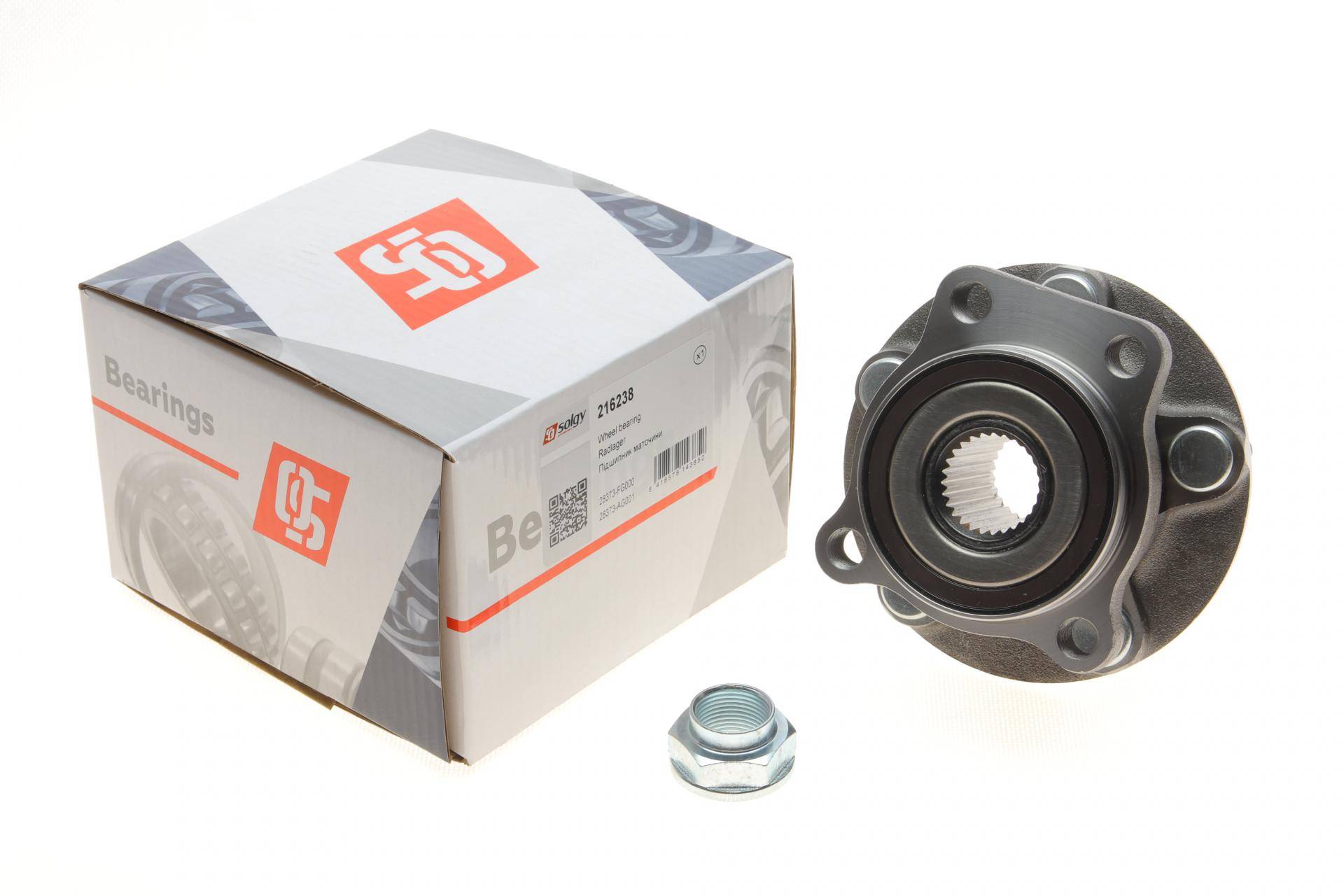 Підшипник маточини (передньої) Subaru Legacy 4/5 03-/Forester 3 08-