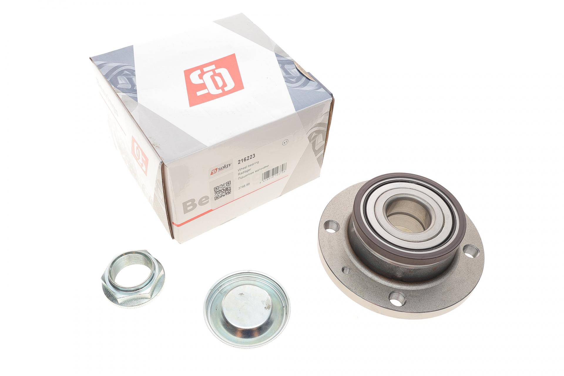 Підшипник маточини (задньої) Peugeot Partner 96-15/Citroen Berlingo 96-08 (+ABS)(к-кт)