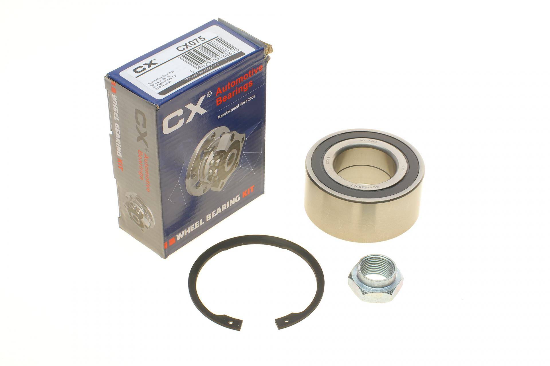 Підшипник маточини (передньої) Audi 100/200/Quattro -91 (42x82x37)