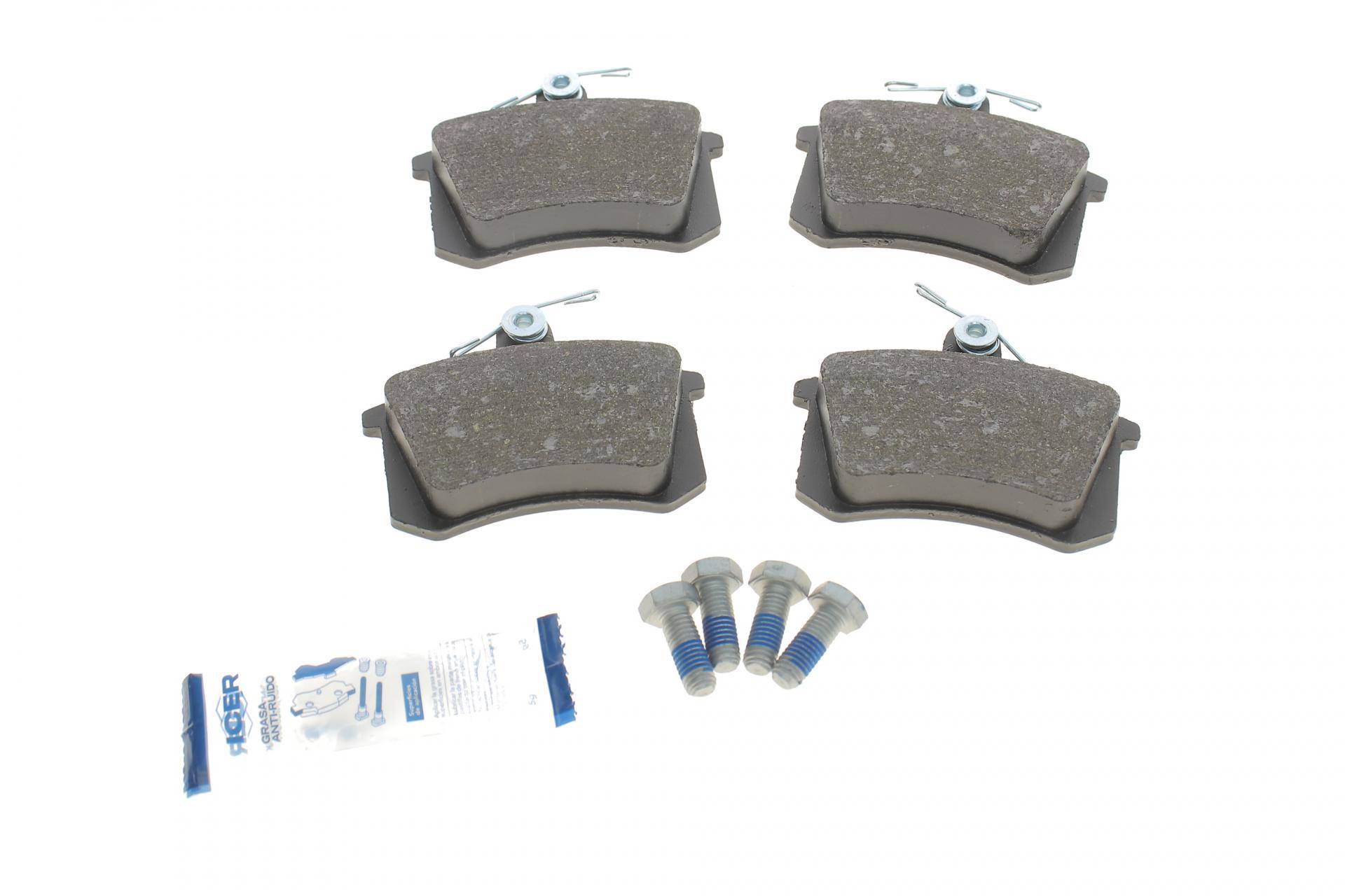 Колодки гальмівні (задні) Audi A4/A6/A8 94-02/Audi 80 91-96/Audi 90 84-91/Audi 100/200 77-94