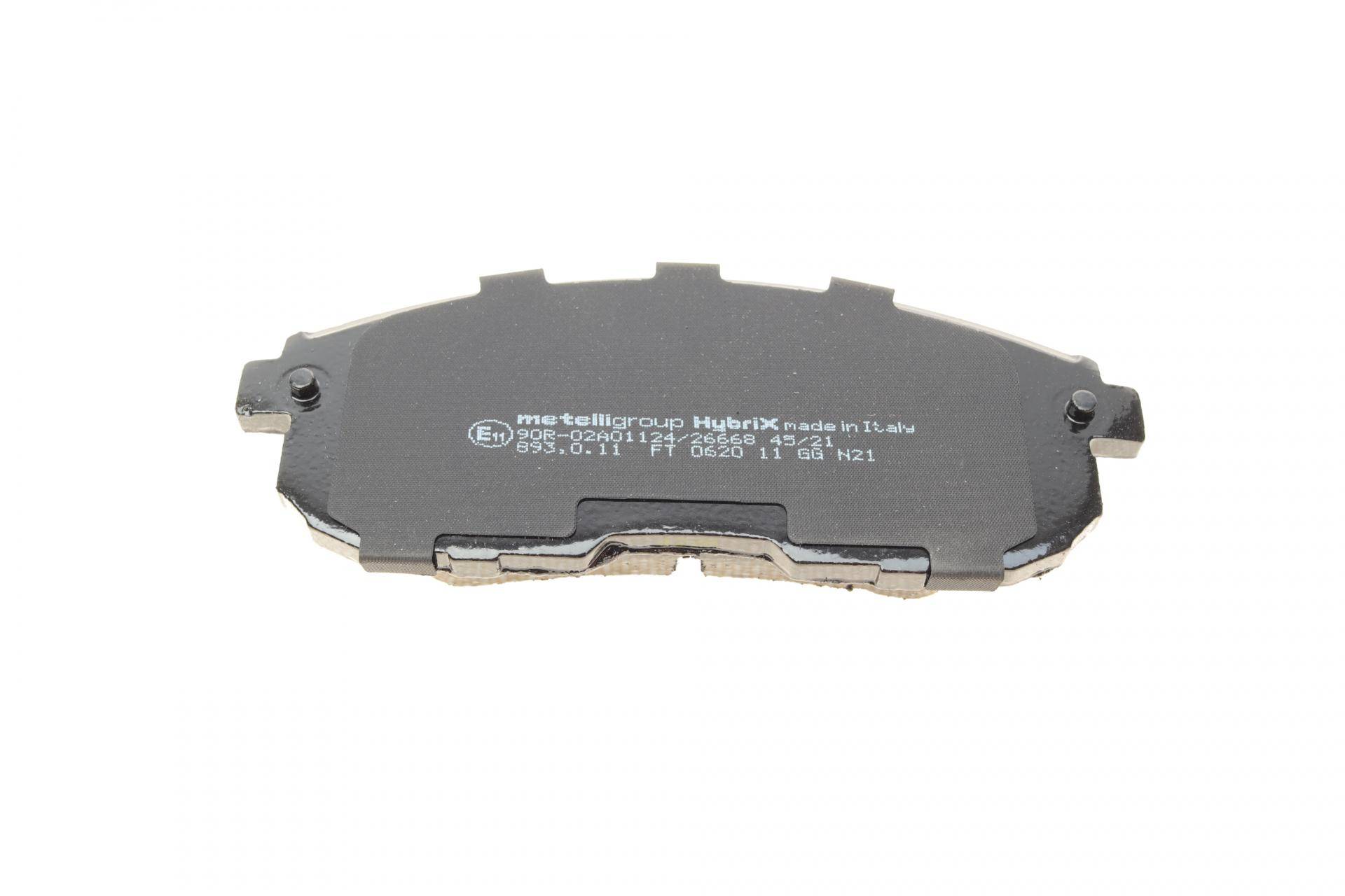 Колодки гальмівні (передні) Renault Latitude/Nissan Juke/Cube 09-/Tiida 07-12/Suzuki SX4 06-