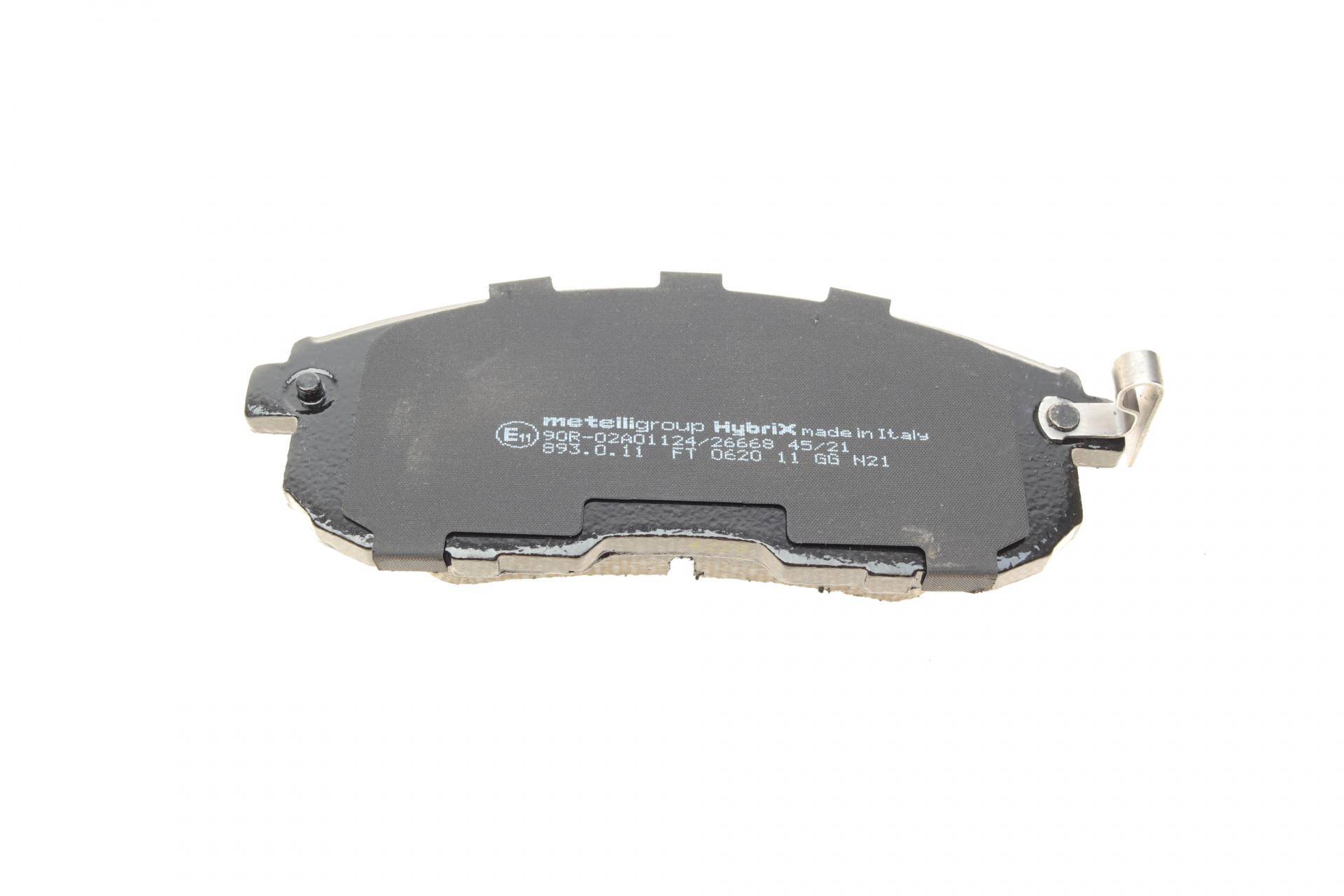 Колодки гальмівні (передні) Renault Latitude/Nissan Juke/Cube 09-/Tiida 07-12/Suzuki SX4 06-