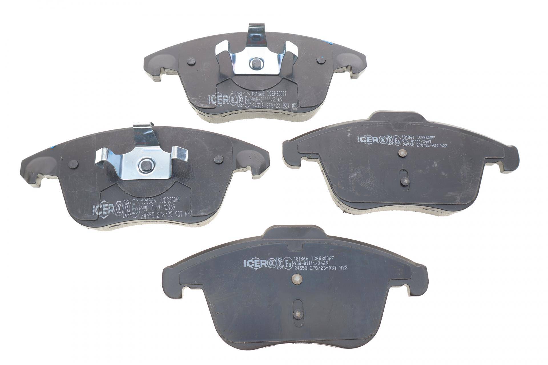 Колодки гальмівні (передні) Citroen C4 09-/C4 Grand Picasso 06-13/Peugeot 3008 11-16/5008 09-17