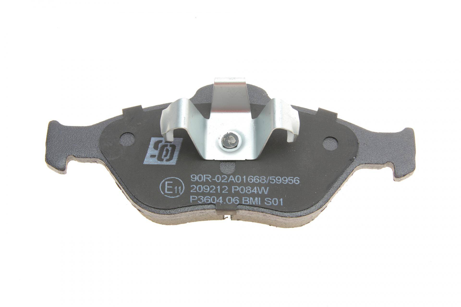 Колодки гальмівні (передні) Ford Fiesta 95-10/Fusion/Ka 02-12/Puma/Mazda 121 96-03/Mazda 2 03-07