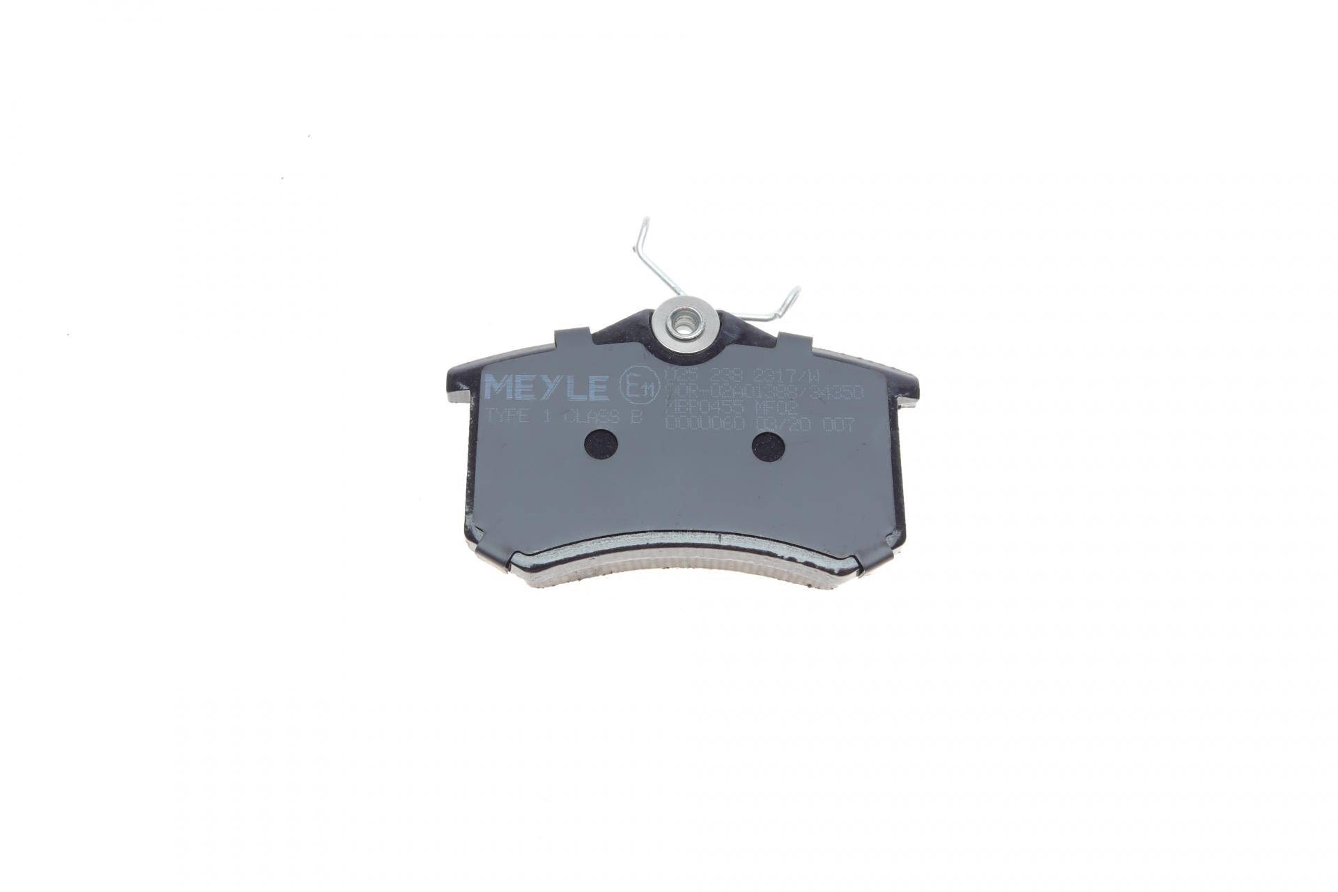 Колодки гальмівні (задні) VW Polo 01-/Skoda Fabia 99-08/Seat Cordoba/Ibiza 02-09(TRW)(з датчиком)