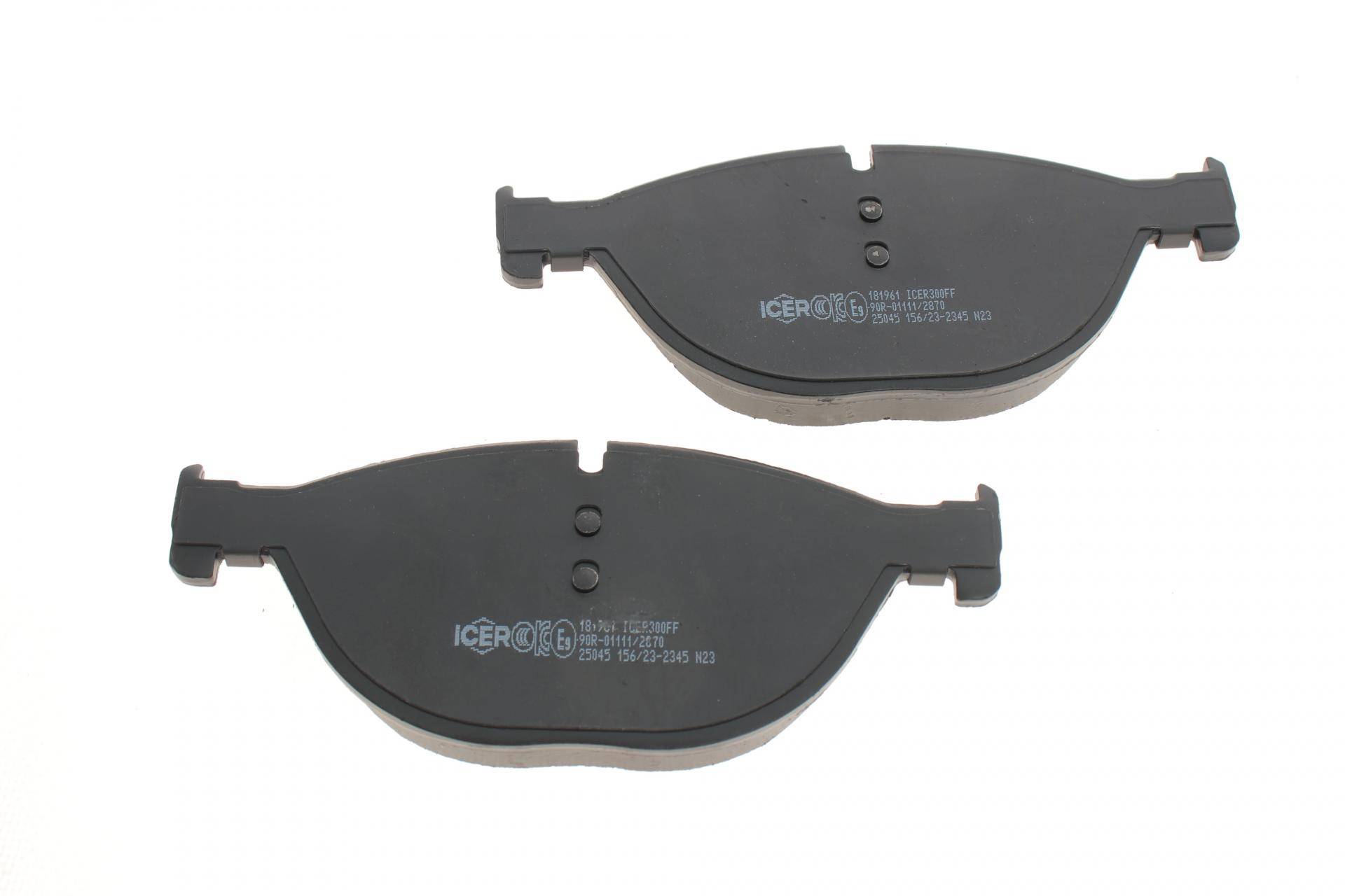 Колодки гальмівні (передні) BMW 5 (F07/F10/F11) 09-17/6 (F06/F13) 11-18/7 (F01/F02/F03/F04) 08-15