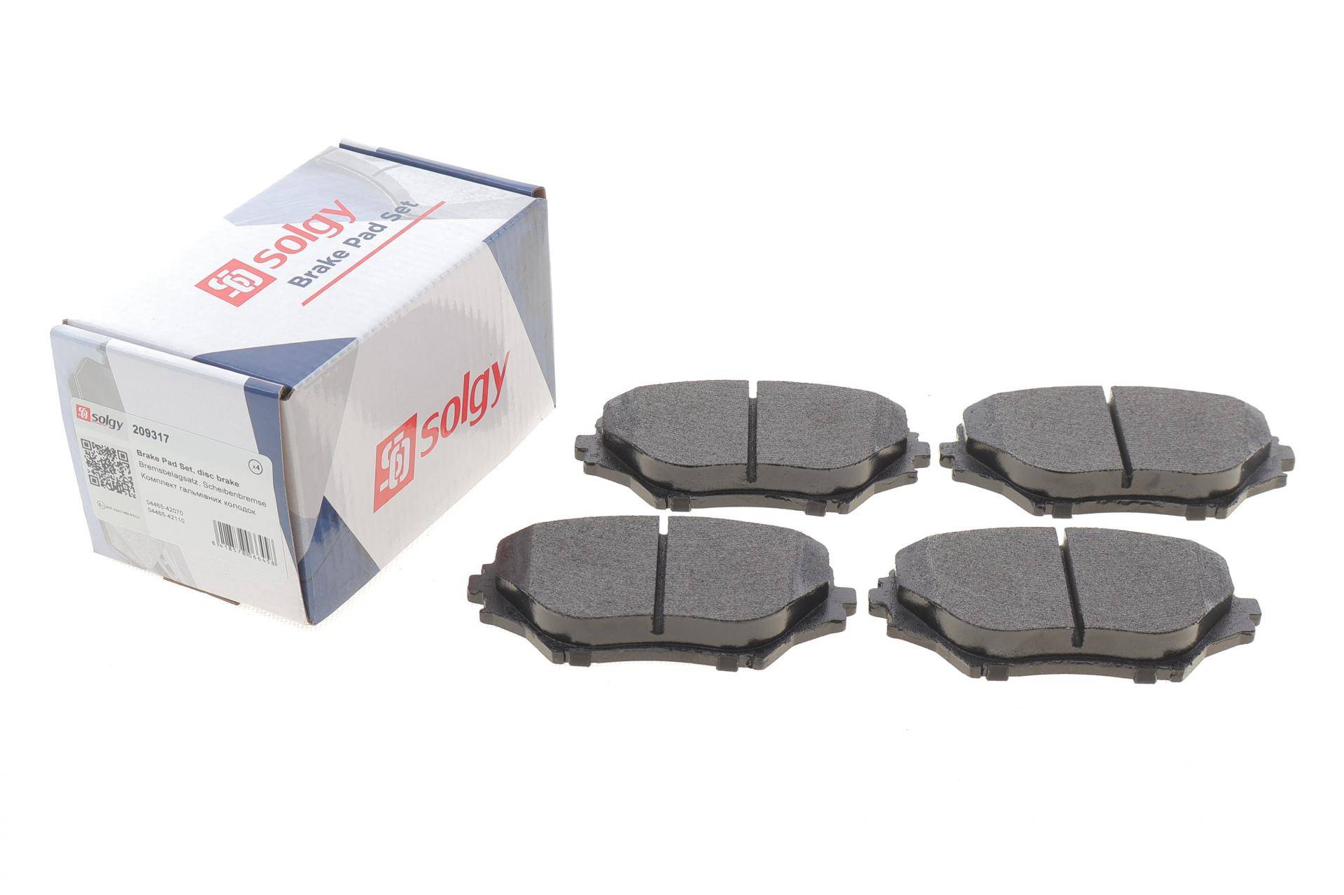 Колодки гальмівні (передні) Toyota Rav 4 II 00-05
