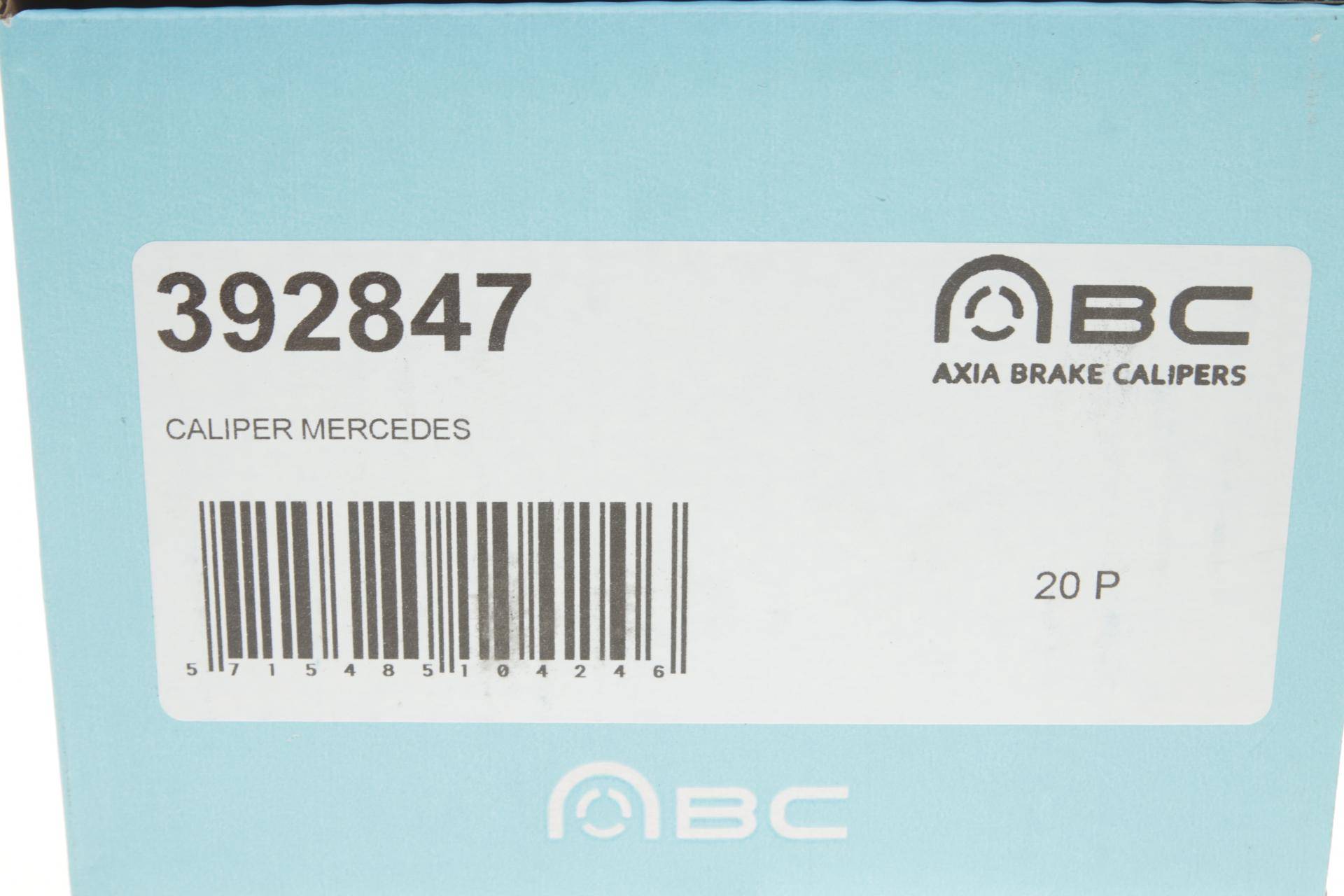 Супорт гальмівний (задній) (R) MB Sprinter 308-316/VW LT (28-35) 95-06 (d=52mm) (Ate)