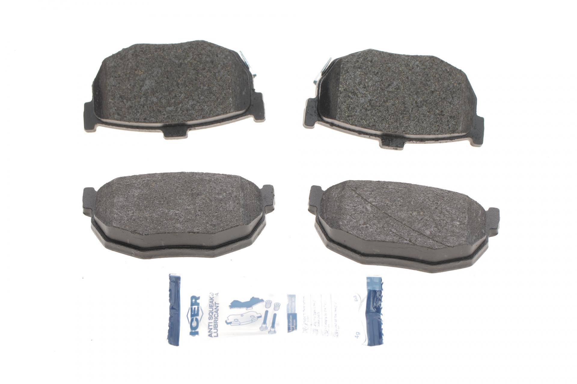 Колодки гальмівні (задні) Hyundai Elantra 00-06/Coupe 96-09/Kia Cerato 04-/Nissan Maxima 88-94