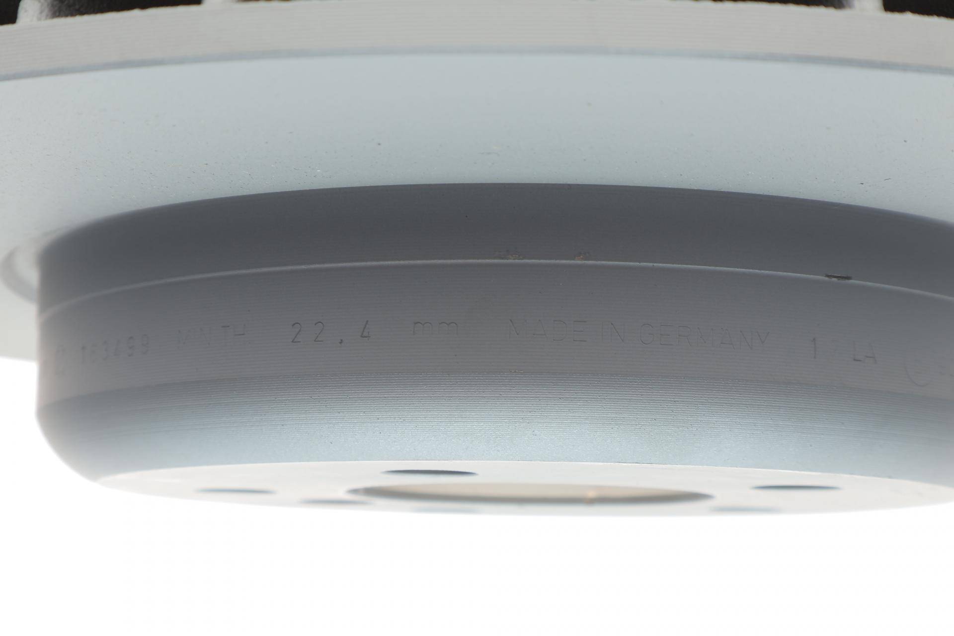 Диск гальмівний (задній) BMW 5 (F10/F11)/6 (F06/F13)/ 7 (F01-04) 09- (345x24) (з покриттям) (вент.)